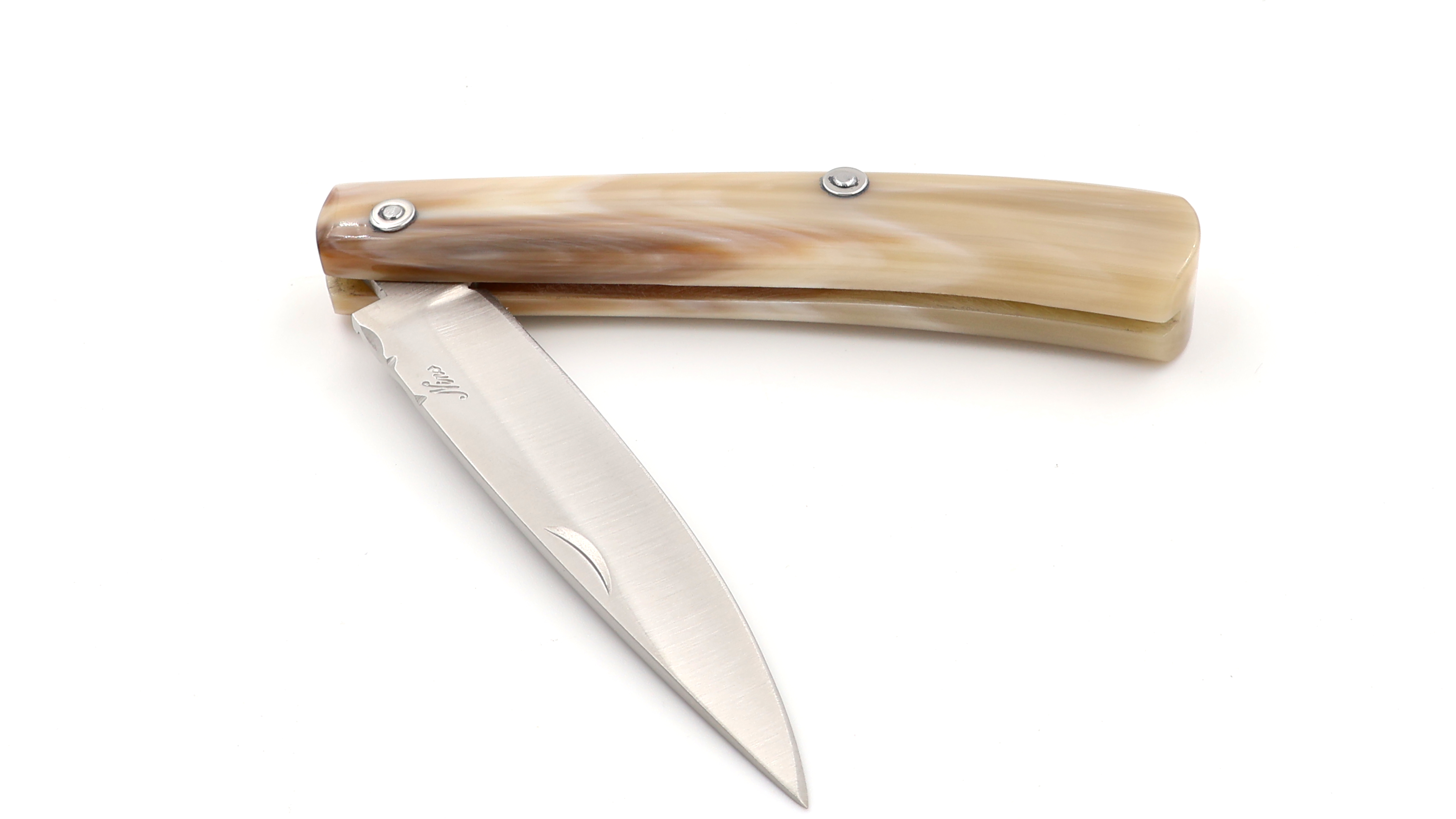 Nino Nista knife Sambenedettese light horntip 20 cm