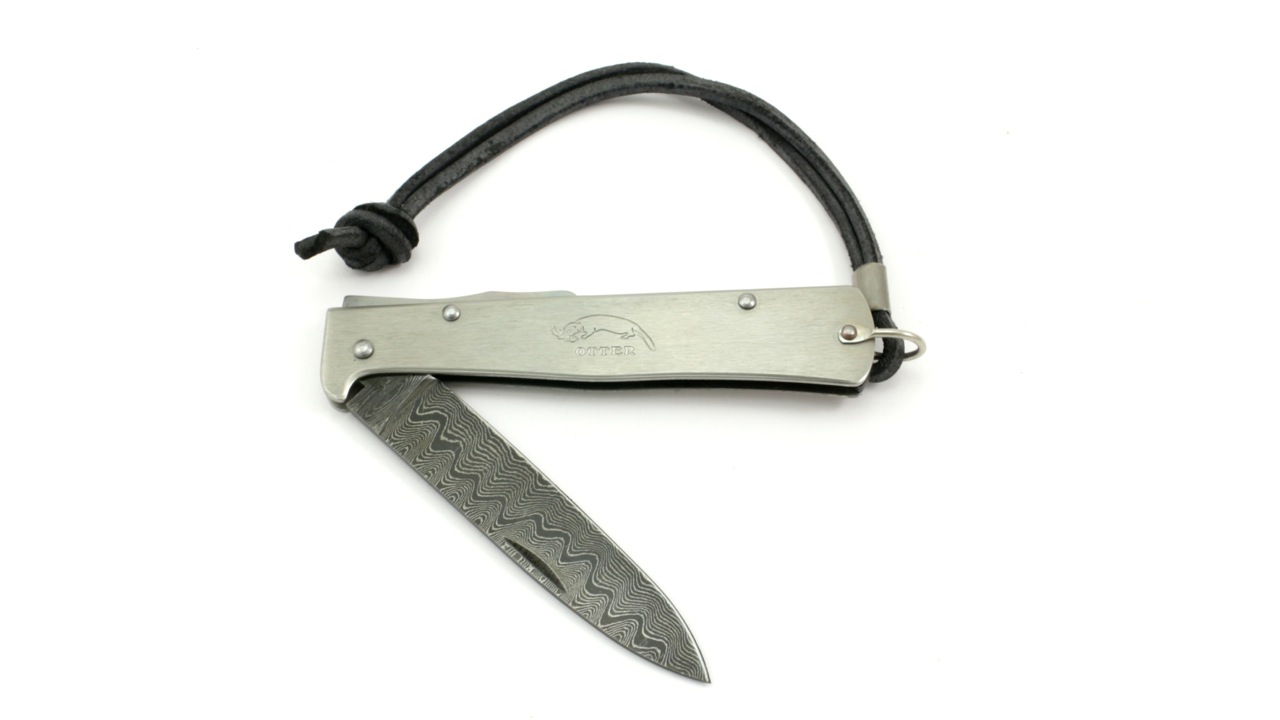 IMG_1089 OTTER MERCATOR knife stainless damascus blade