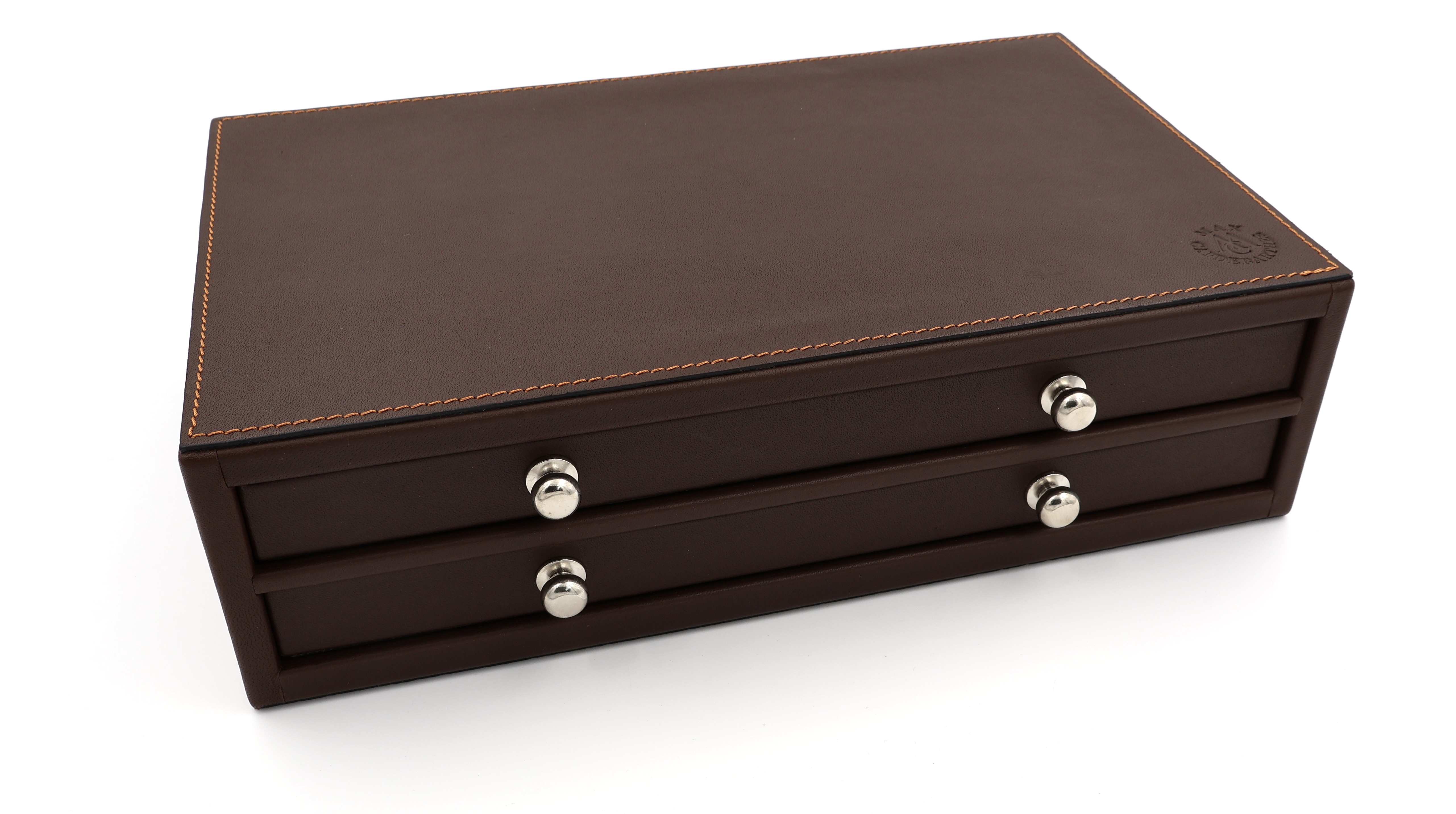 MAX CAPDEBARTHES leather casket for collectors 12 knives