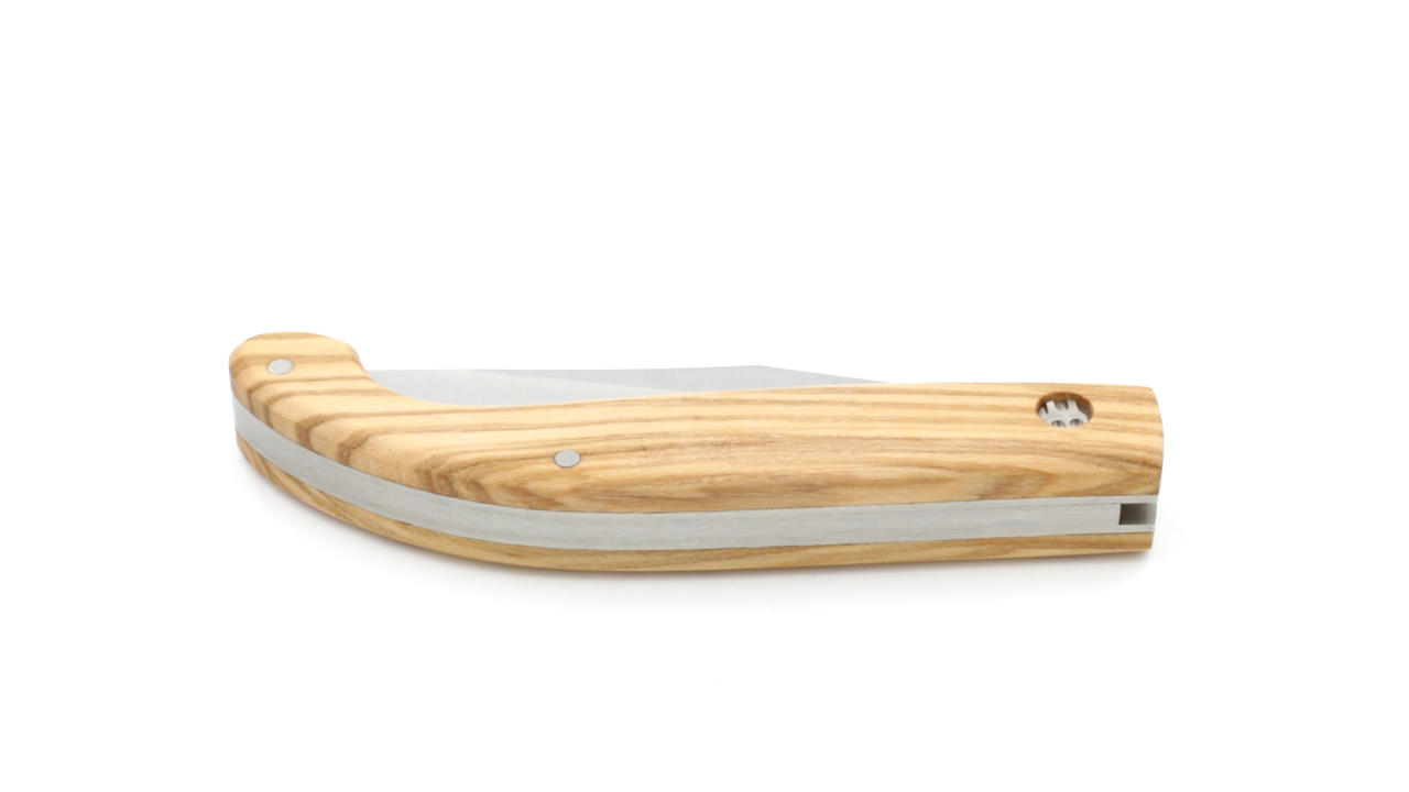 Saladini knife ZUAVA small olive wood 