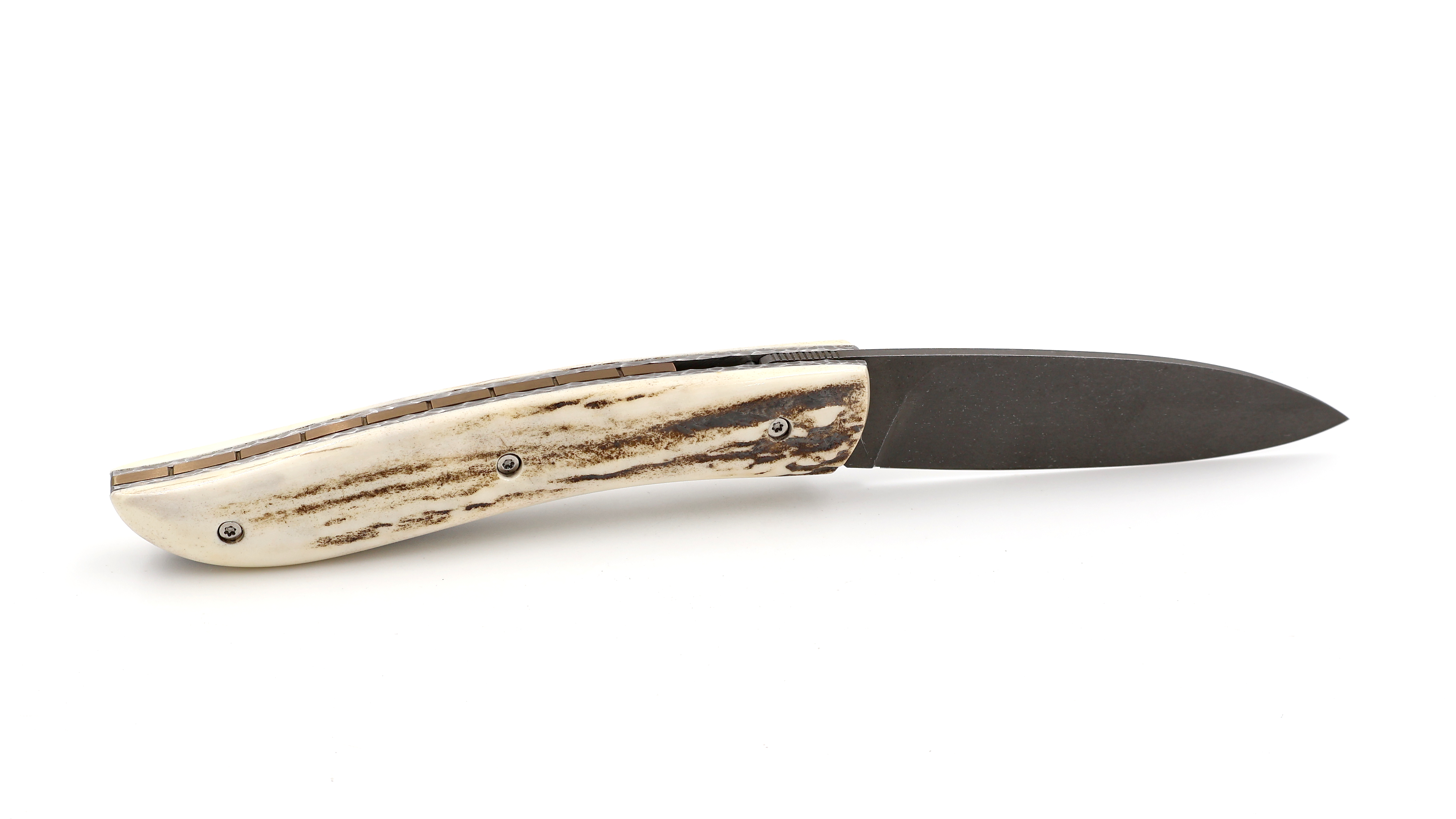 Tim Bernard NÉVÉ indisches Sambar-Hirschhorn stonewashed Klinge
