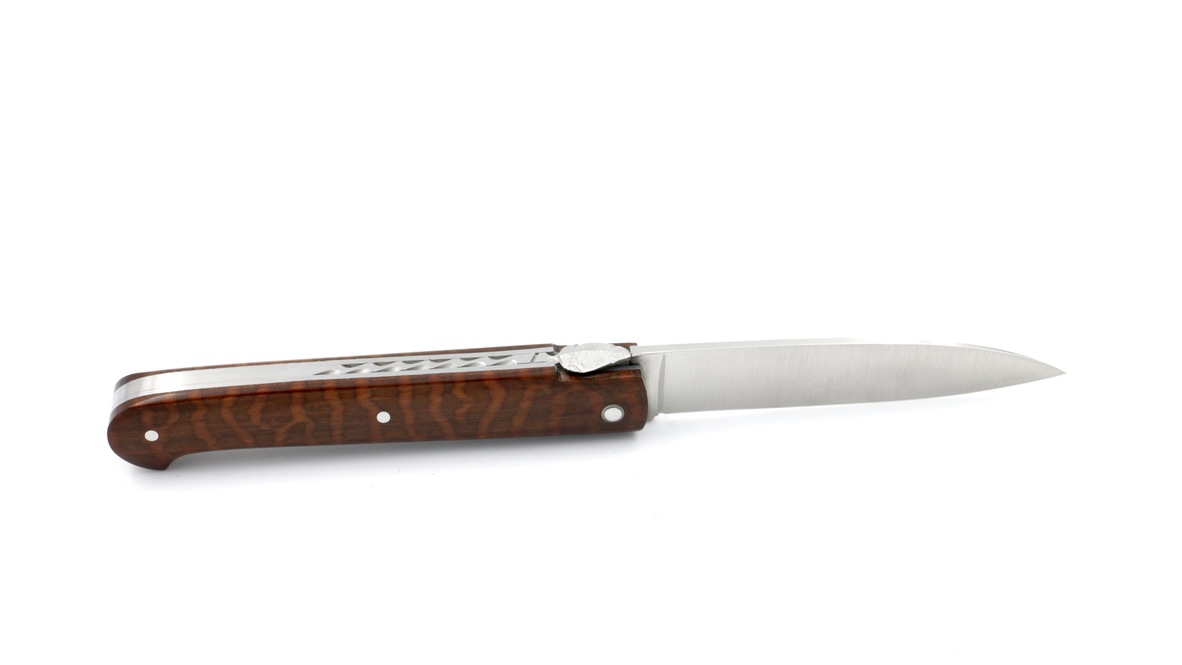 Sauveterre knife full handle snakewood 9 cm