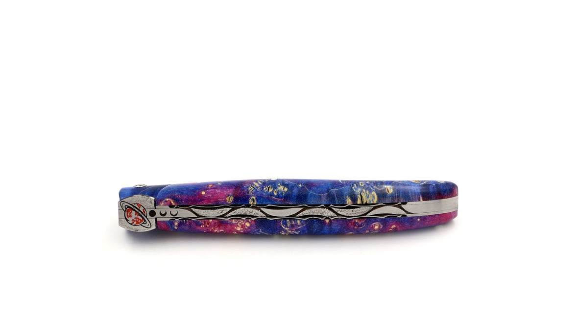 Laguiole en Aubrac Biene SATURN Holunder Wurzelholz 12 cm    