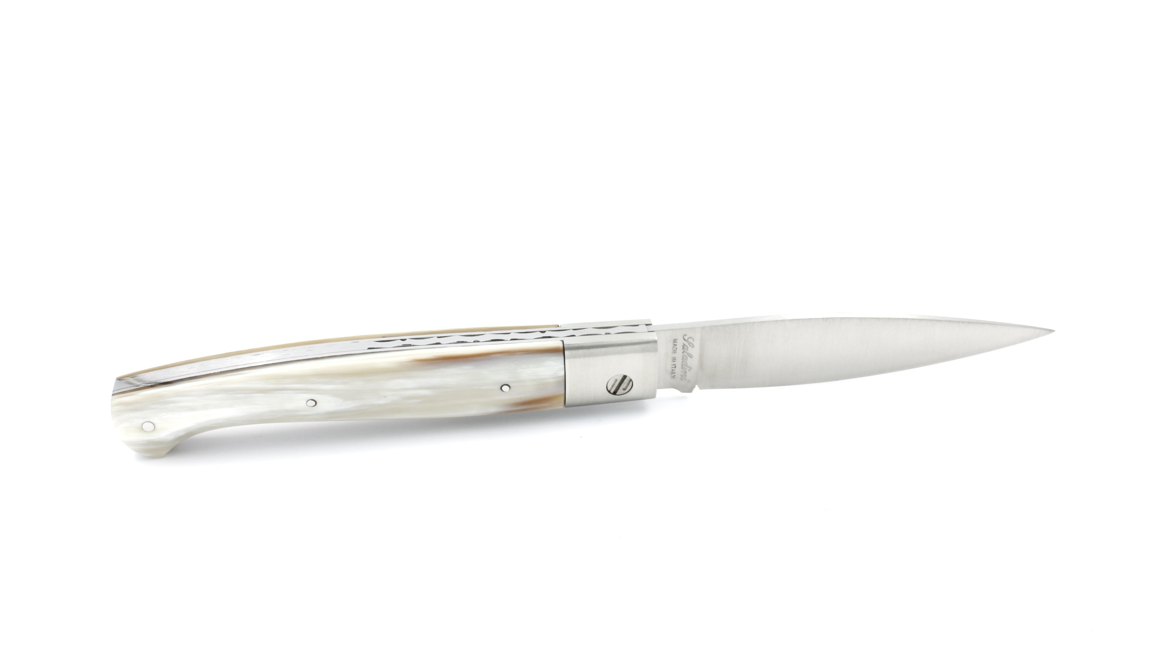 Saladini knife PATTADA CON SODI horn tip