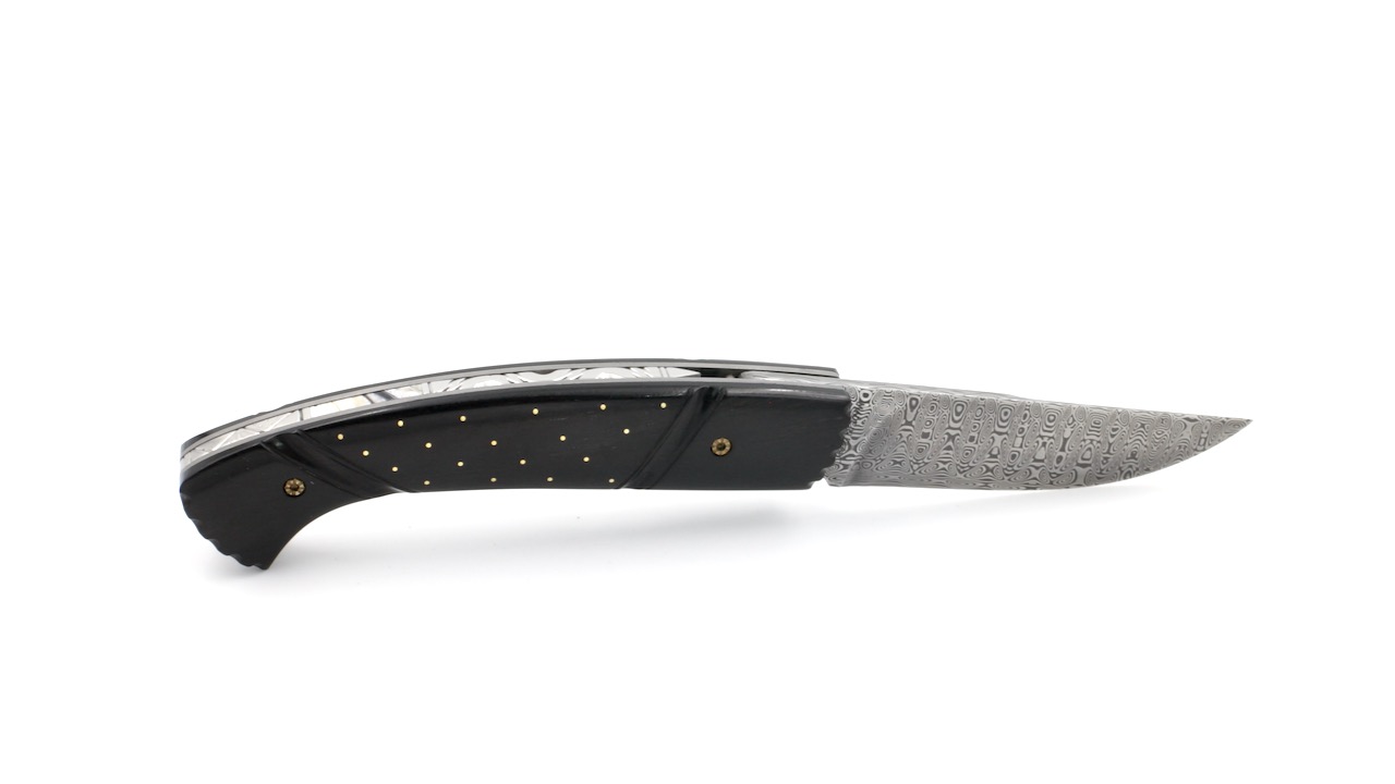 MANU LAPLACE 1515 NEW INUIT CLOUTÉ ebony damascus