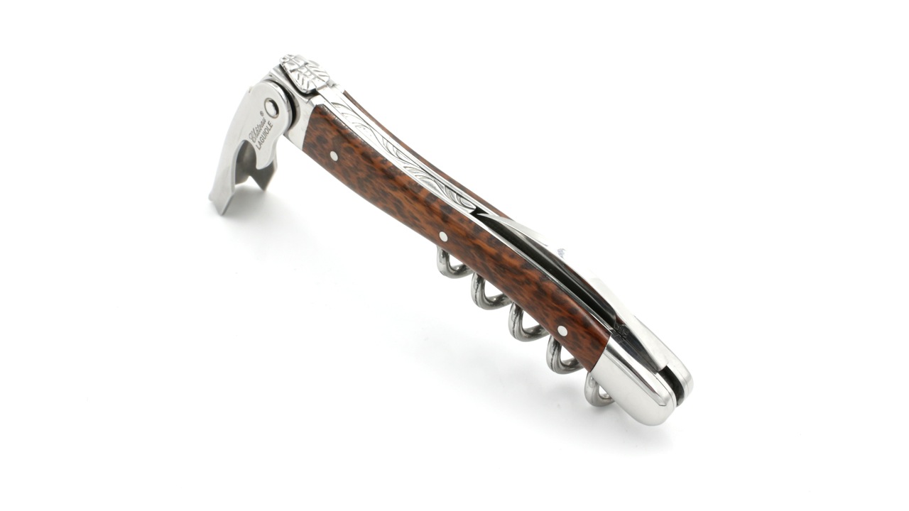 Château Laguiole CLASSIC Sommeliermesser Amourette/Schlangenholz