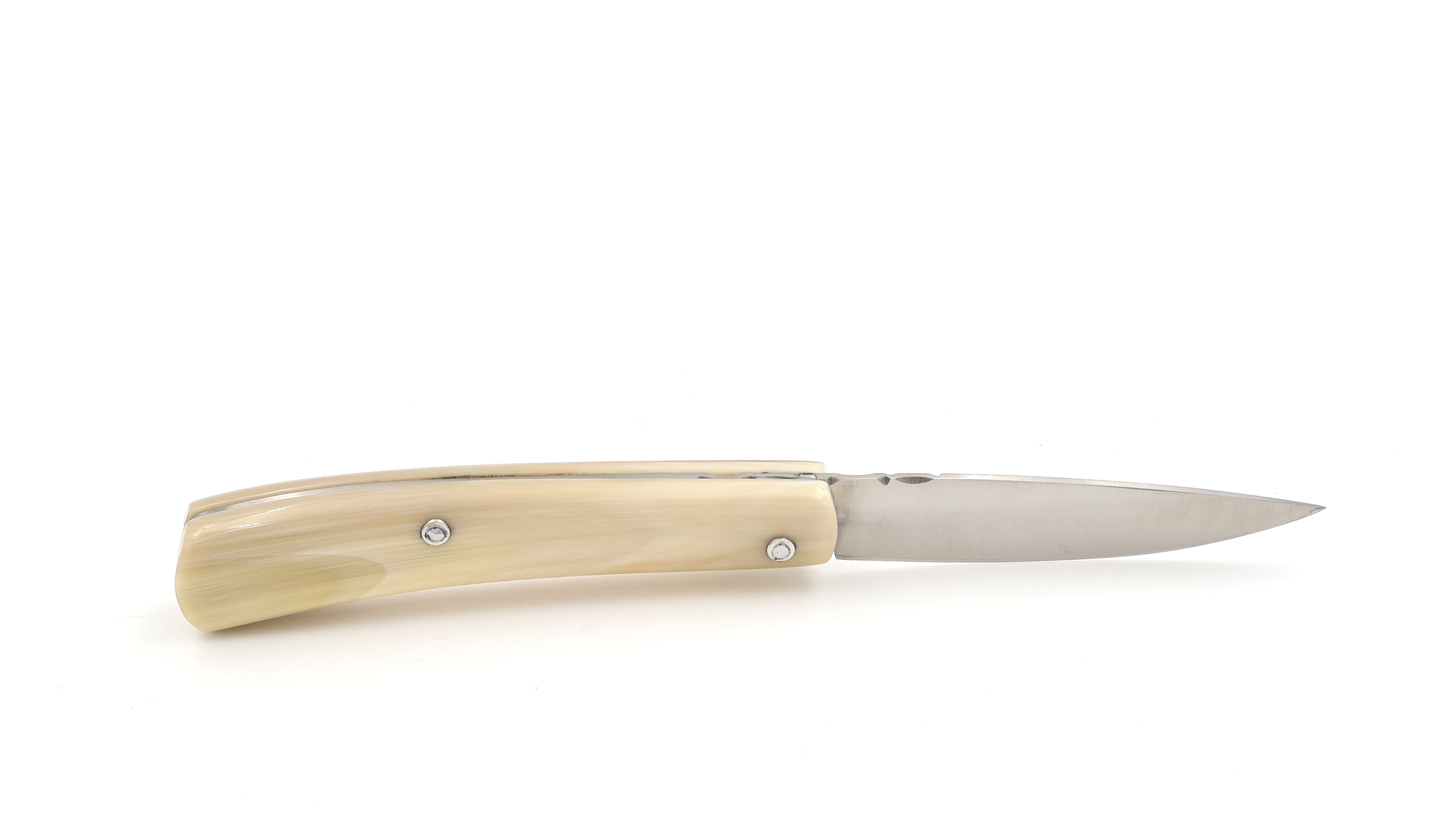 Nino Nista knife Sambenedettese light horntip 17 cm