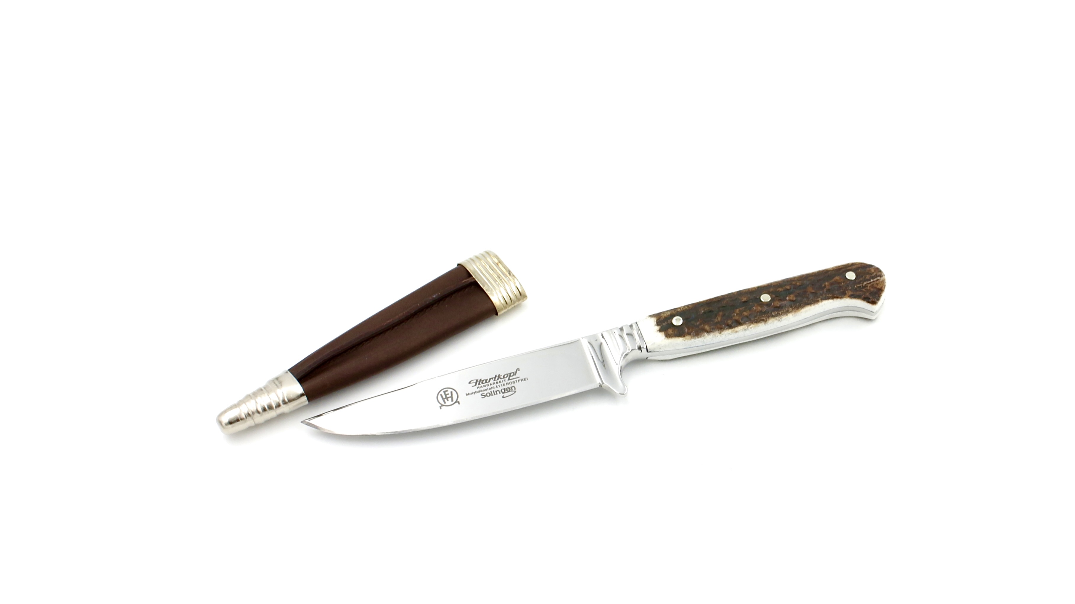 Hartkopf Jagdnicker 10 cm Hirschhorn