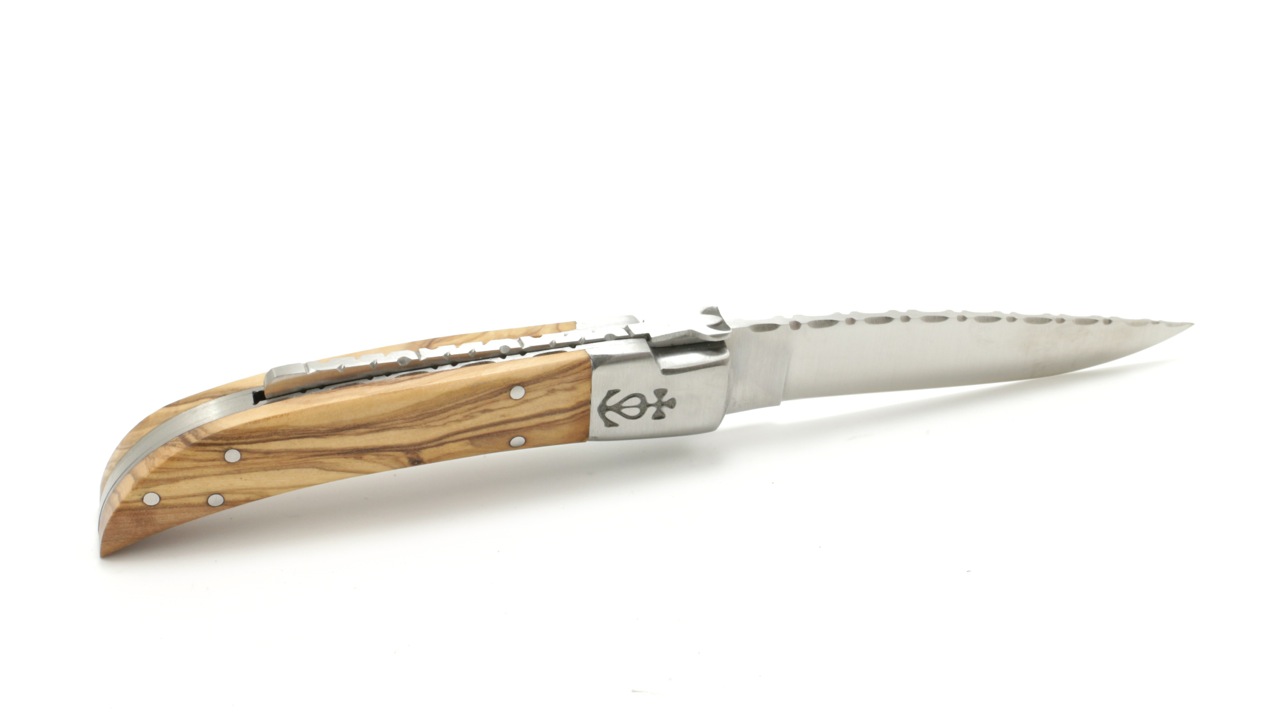 Le Camarguais Olive guillochiert 10 cm