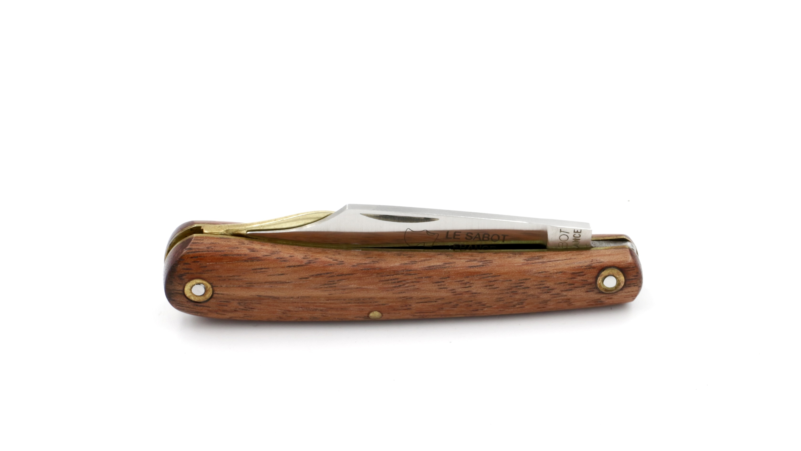 AU SABOT small garden slip join knife bubinga wood