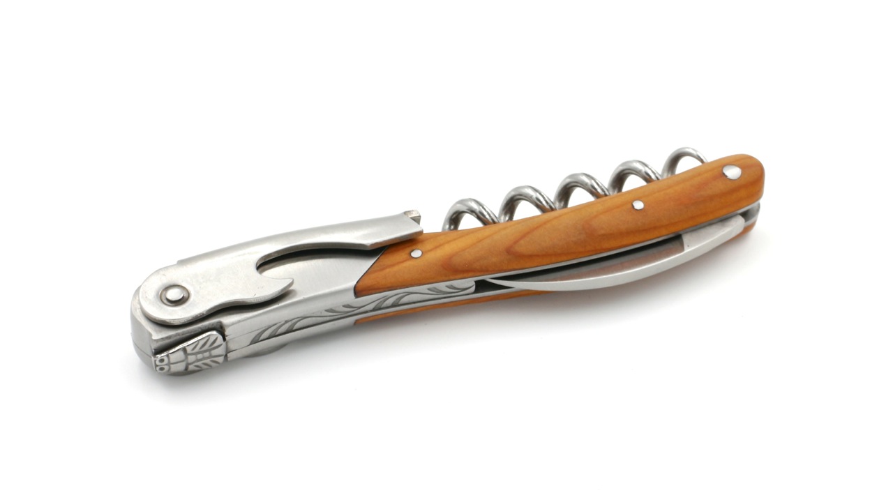 Château Laguiole wine opener GRAND CRU VERSAILLES yew wood