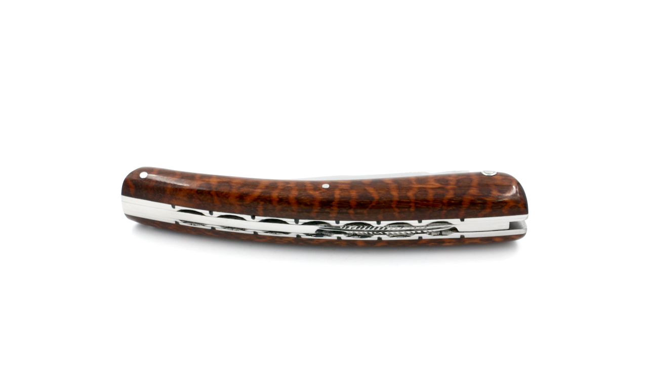 ARBALETE G. David  Thiers knife doubleplates snake wood
