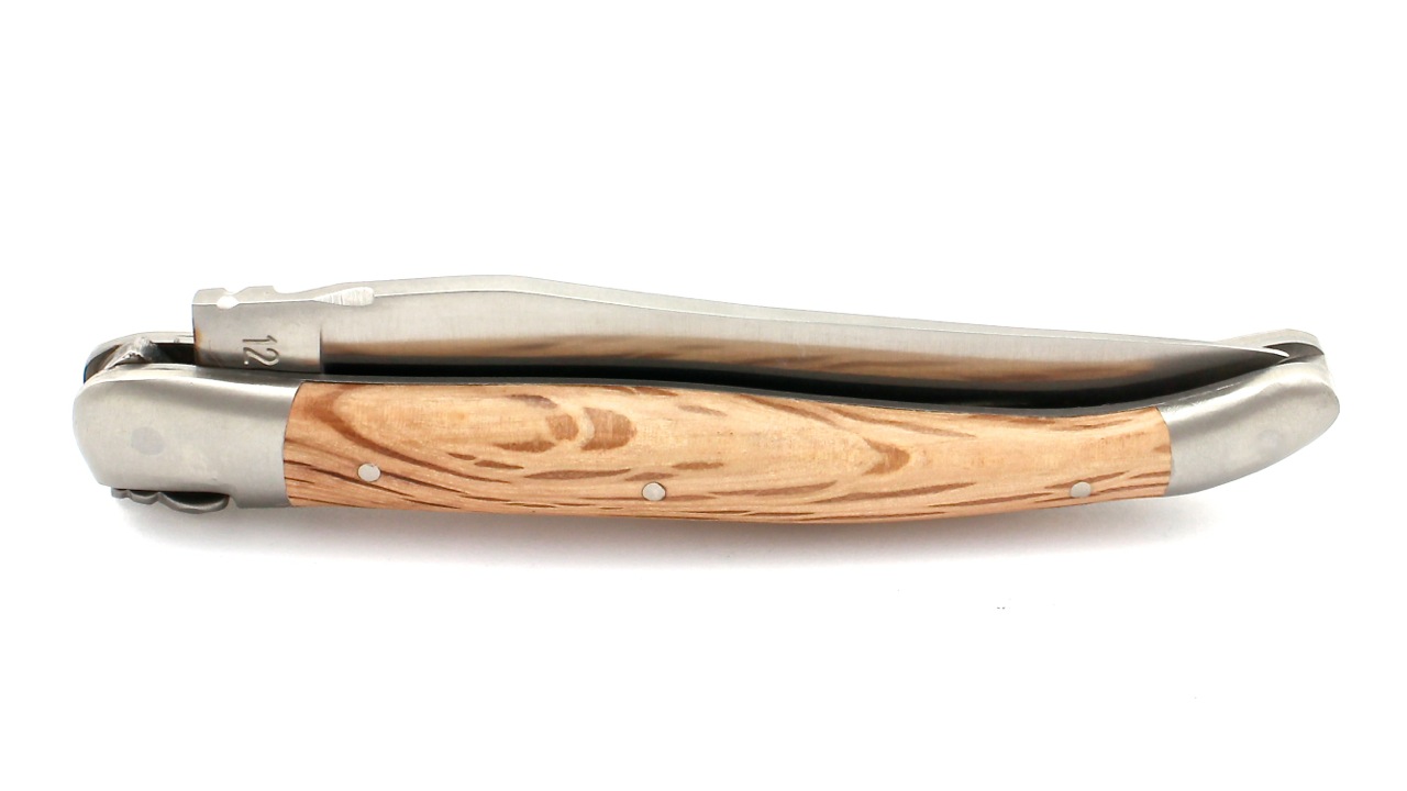 Laguiole en Aubrac grüne Eiche 12 cm