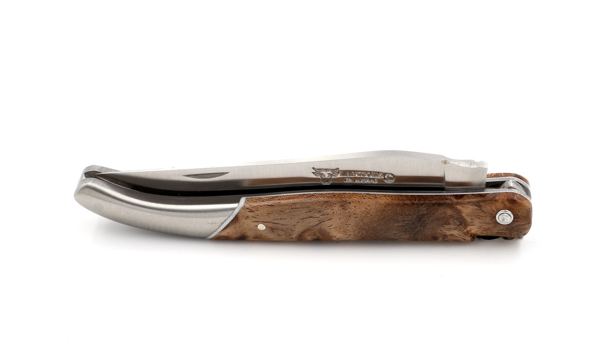 Laguiole en Aubrac Laguiole knife Albizia Burlwood