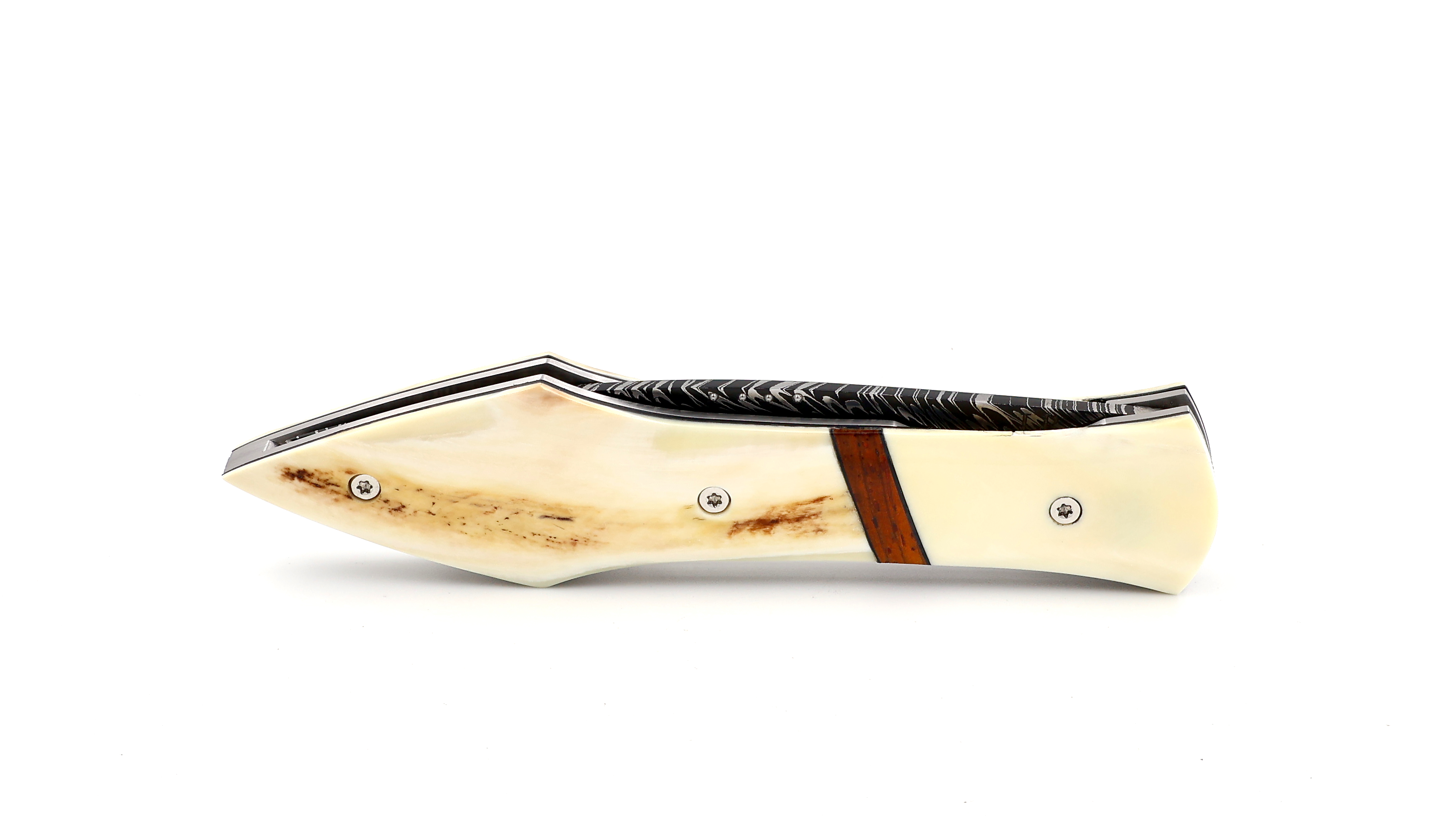 Laraud Blades L’Oegopsyde warthog ivory & damascus blade