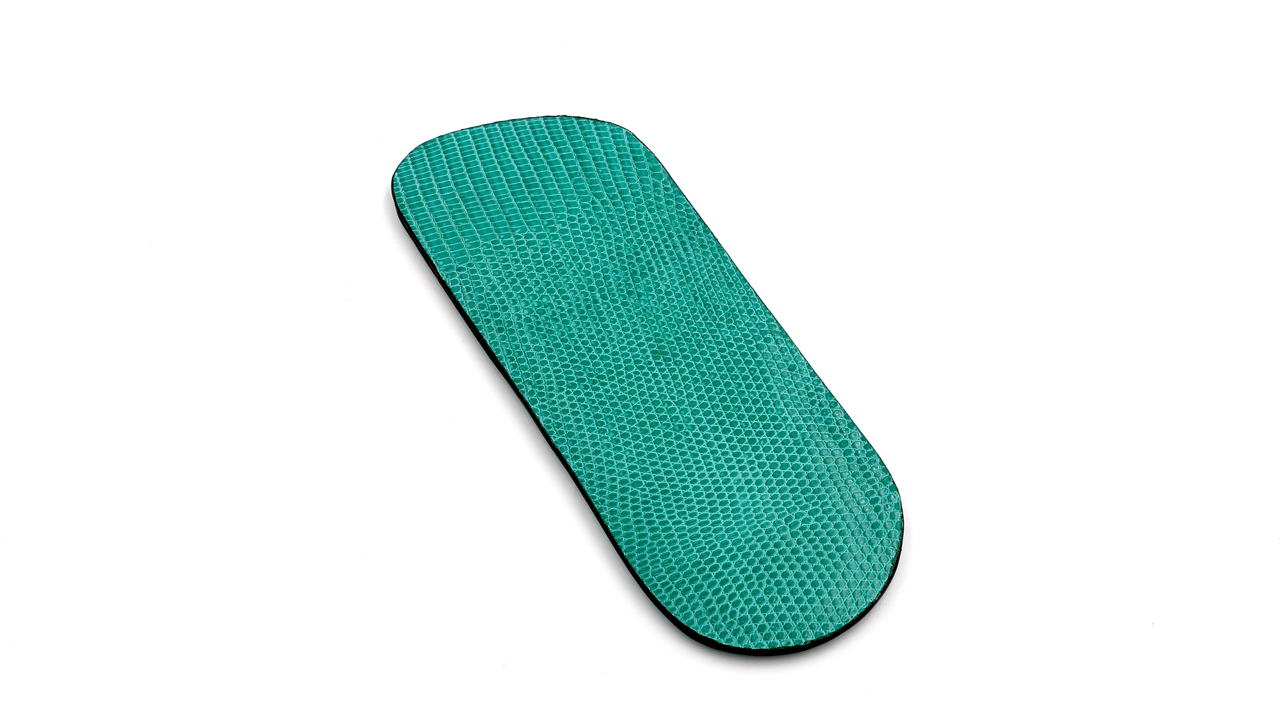 Atelier N°7 Lizzard leather turquiose green 14 cm