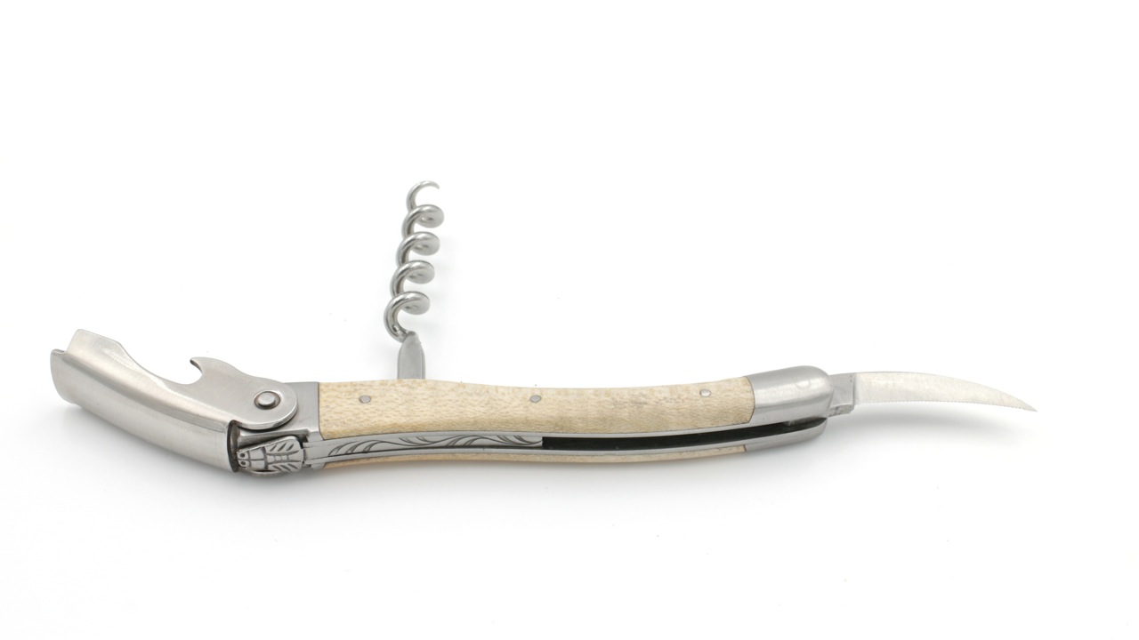 CLCL3005-2 Château Laguiole wine opener CLASSIC maple
