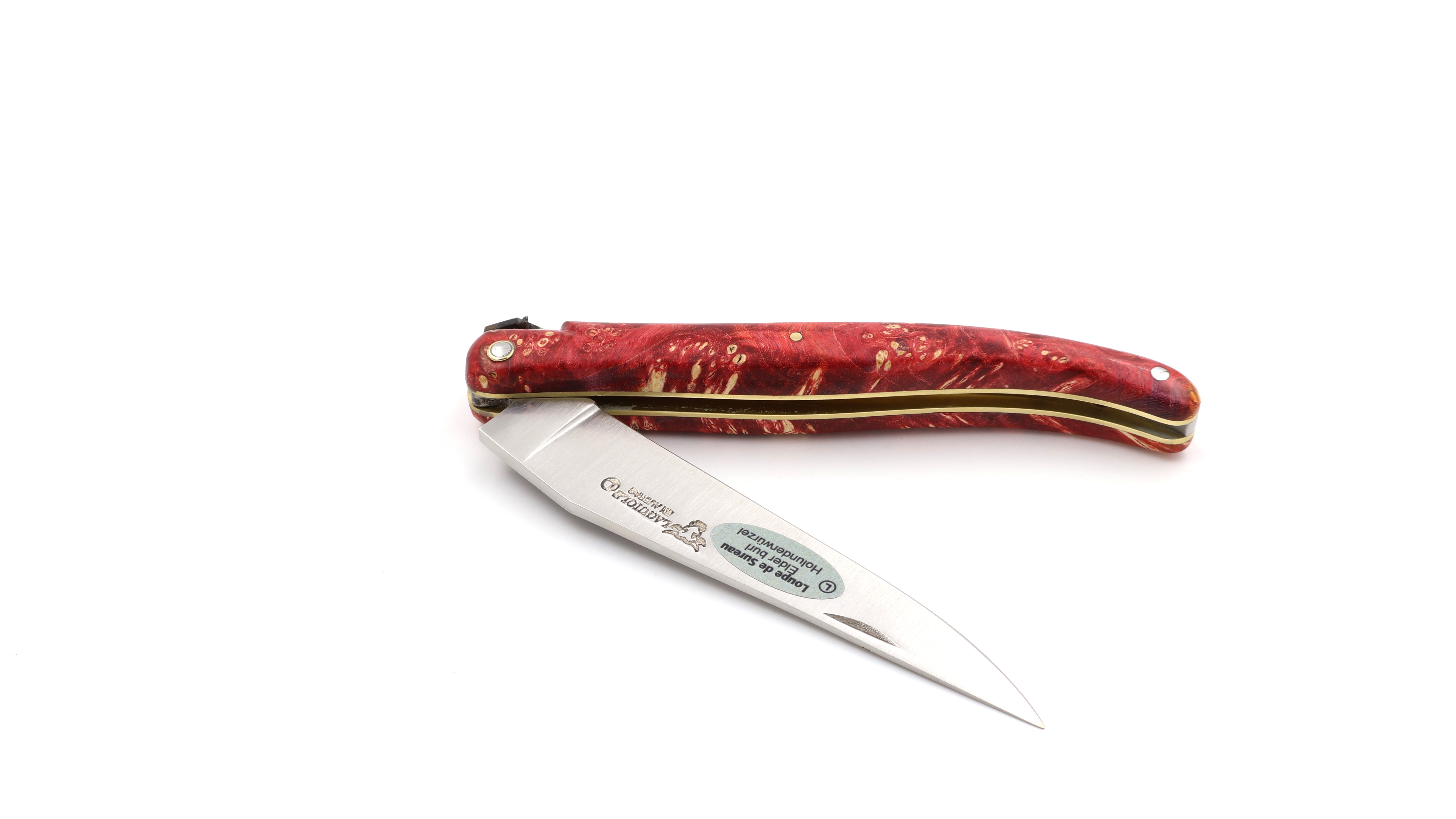Laguiole en Aubrac Laguiole elder burl with Space bee 12 cm