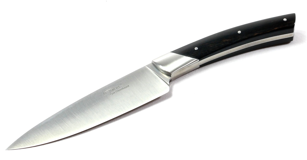 Chambriard Thiers Zubereitungsmesser 13 cm TG6 Ebenholz Grands Gourmets