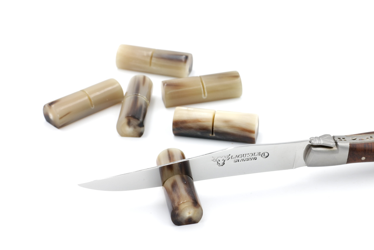Laguiole en Aubrac Set of 6 knife rests Horn tip