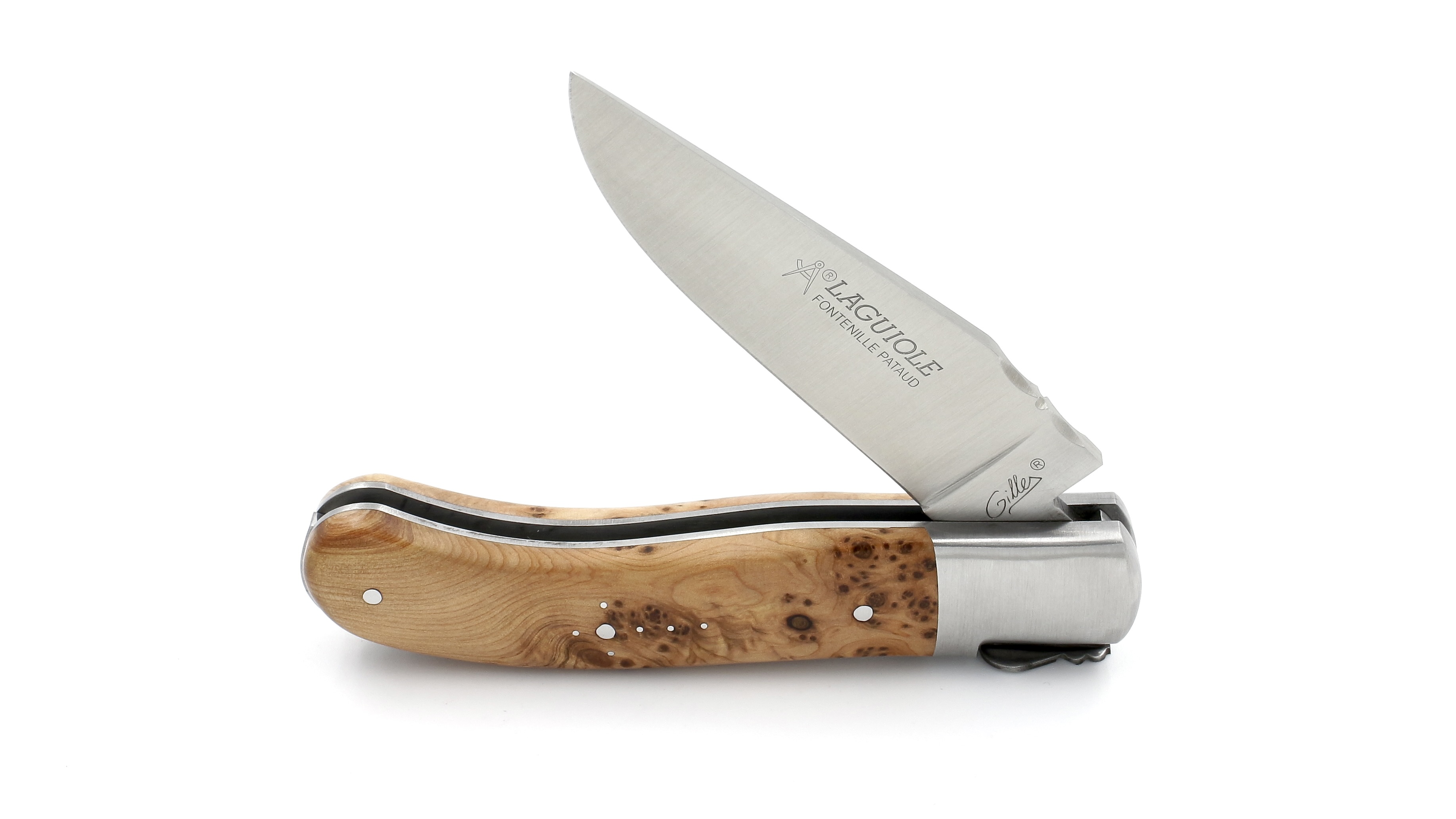 Fontenille Pataud Laguiole GENTLEMAN Wacholder Wurzelholz 10,5 cm