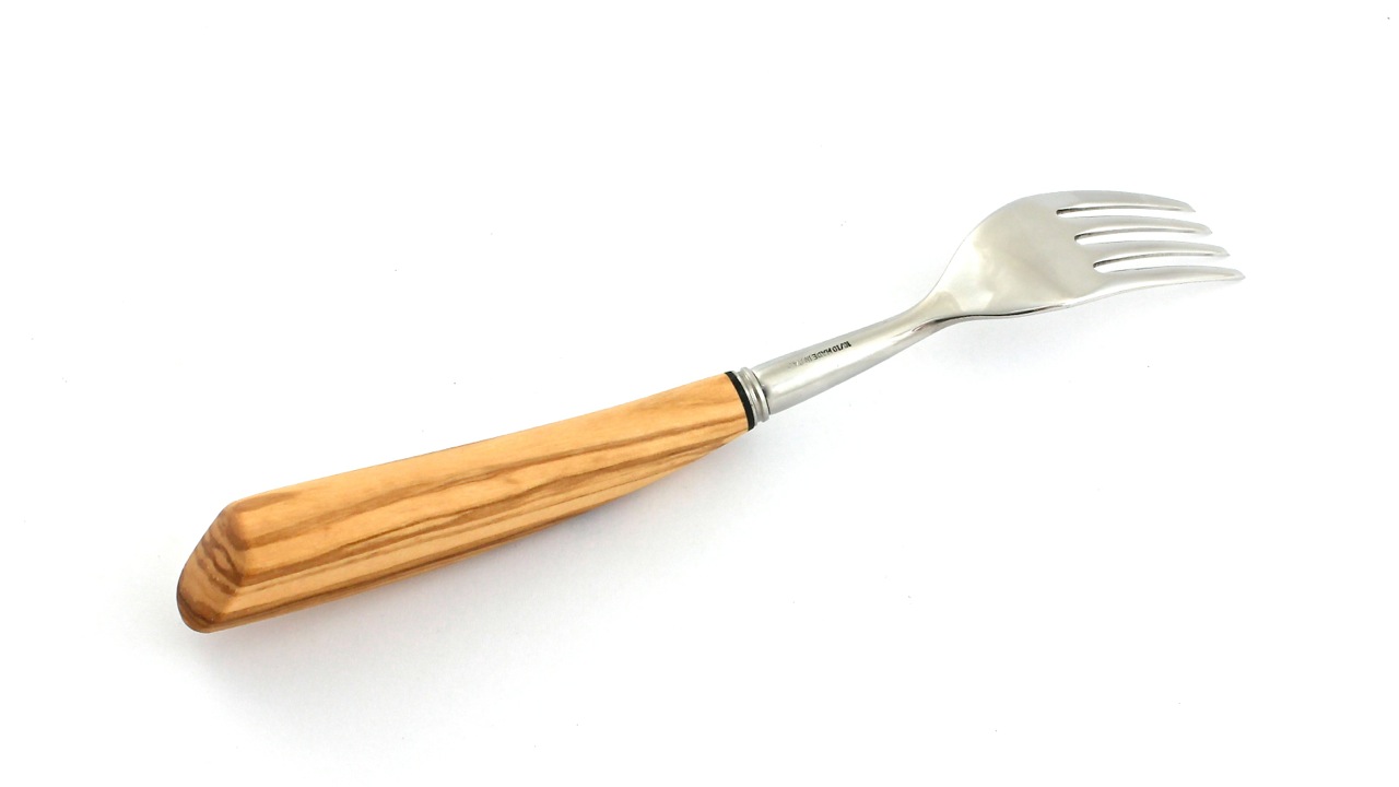 Saladini Steakgabel-Set  4-tlg. oder 6-tlg. Olive