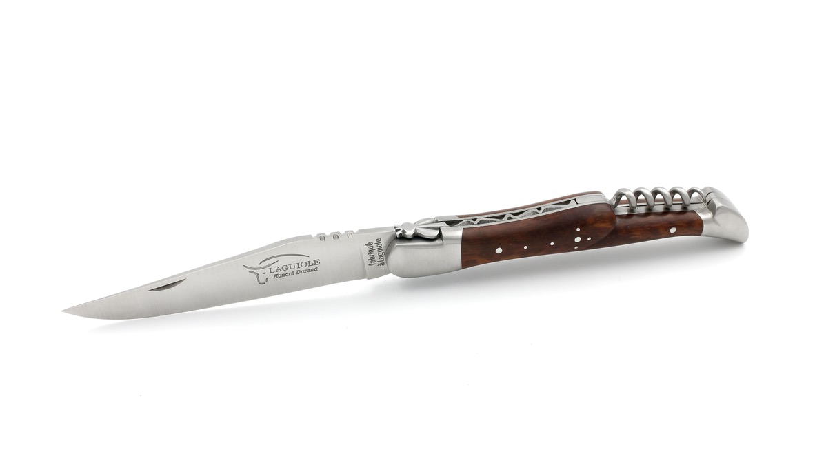 DA8A2C0F-9104-44B2-A30E-B26FC4DCF929_1_105_c Honoré Durand Laguiole Prestige Walnussholz Korkenzieher 12 cm