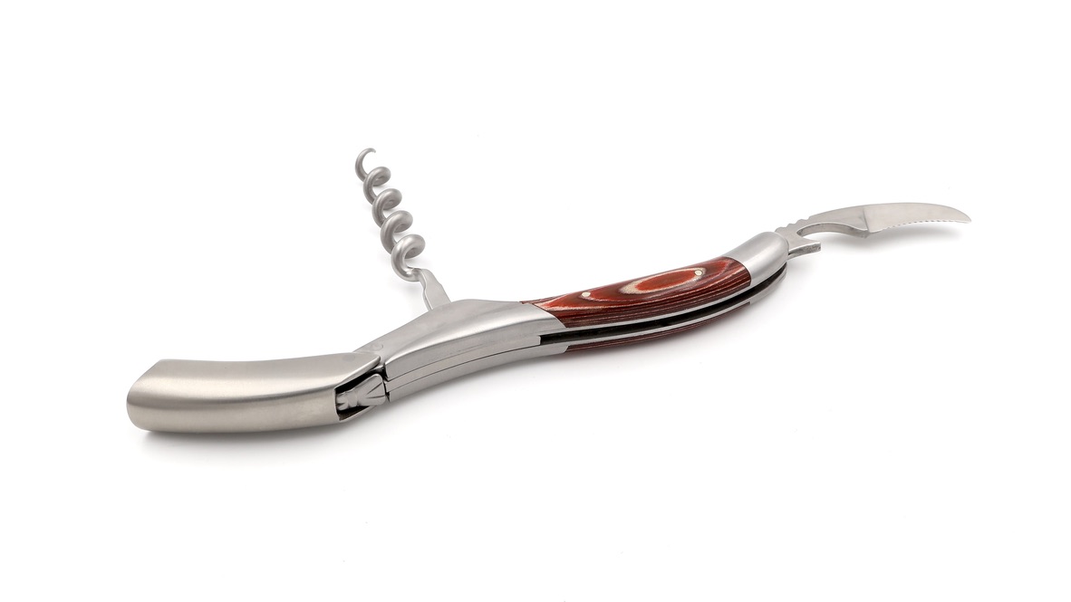 Laguiole en Aubrac Sommeliermesser Pakaholz 