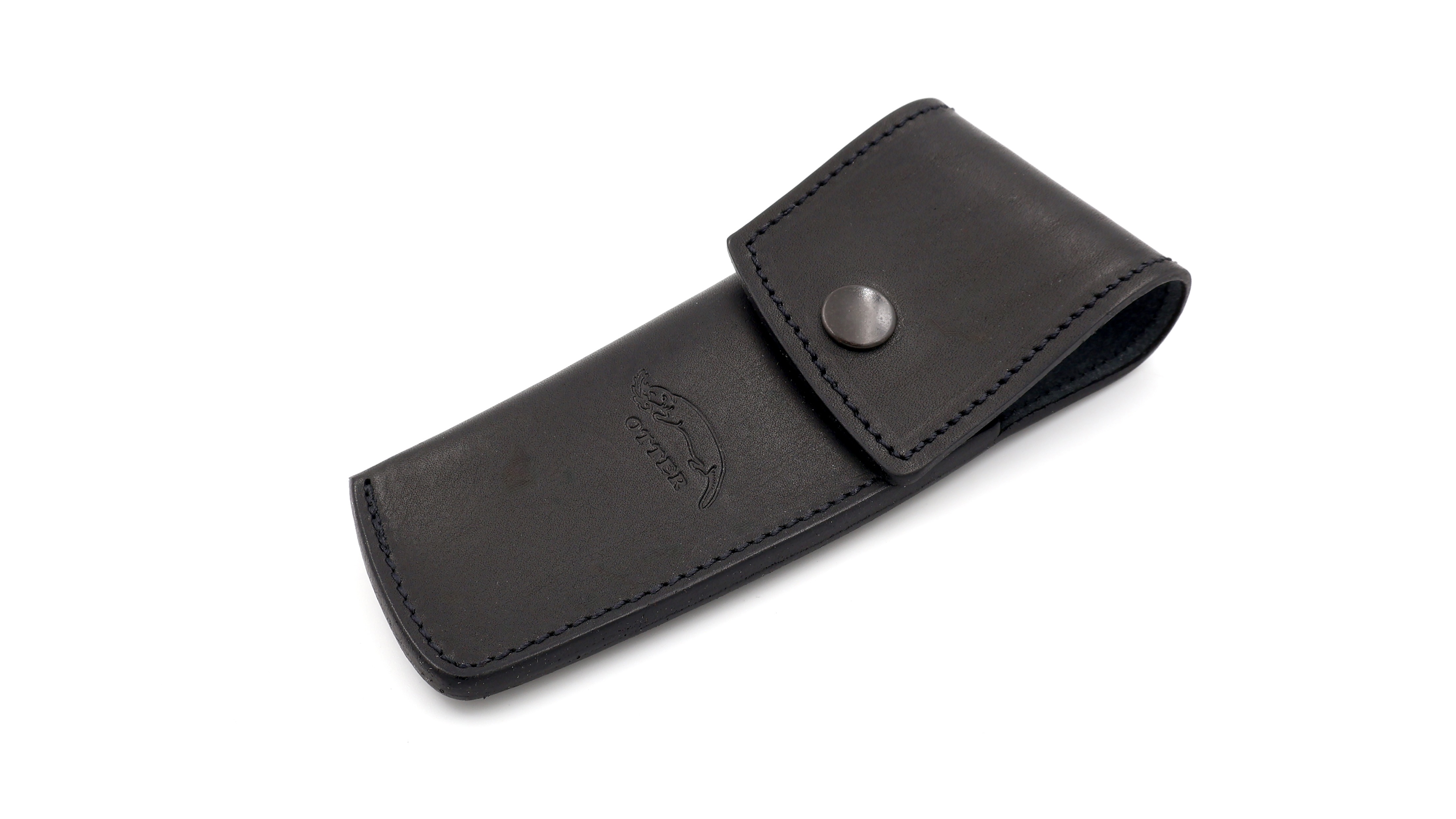 OTTER Gürtel Etui Leder schwarz