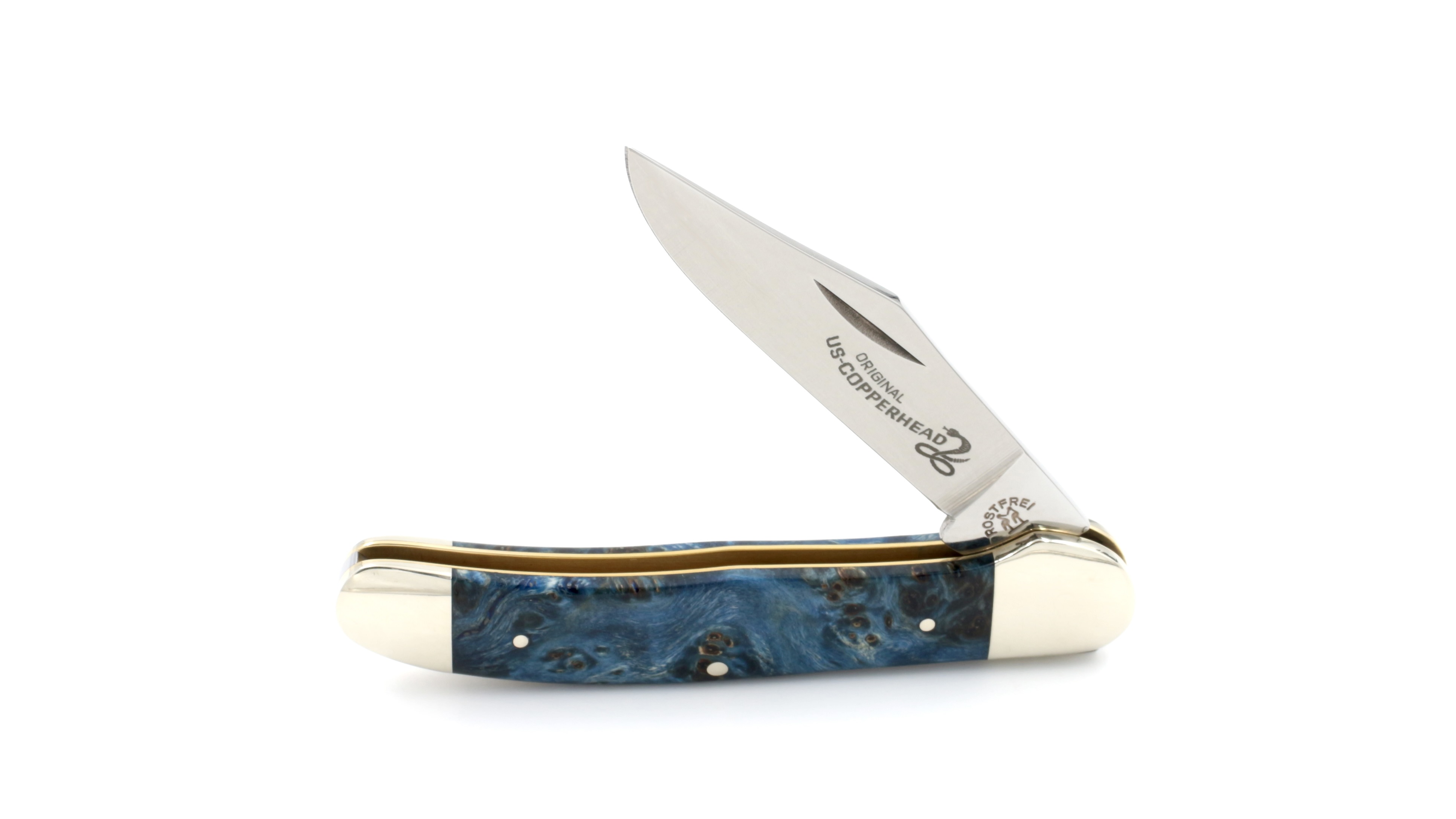 Robert Klaas US-Copperhead Messer Maserpappel 