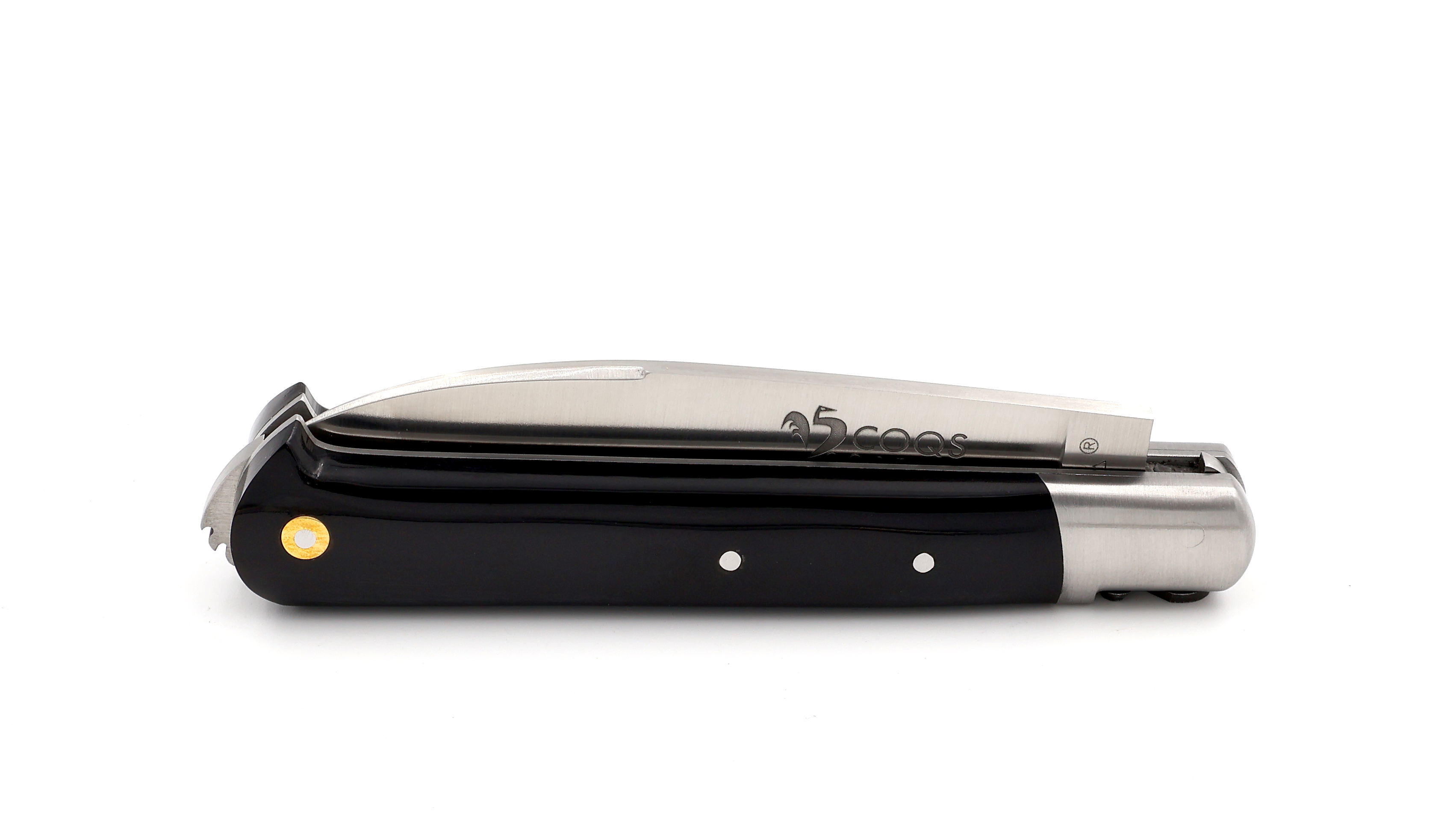 Fontenille Pataud 5 Coqs knife buffalo horn