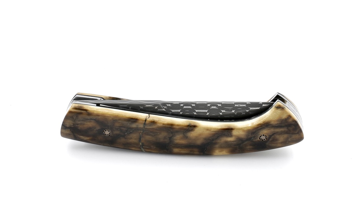 B5036E71-F959-45C9-AD95-85EC312E4291_1_105_c MANU LAPLACE 1515 CUSTOM  mammothivory  Damascus blade