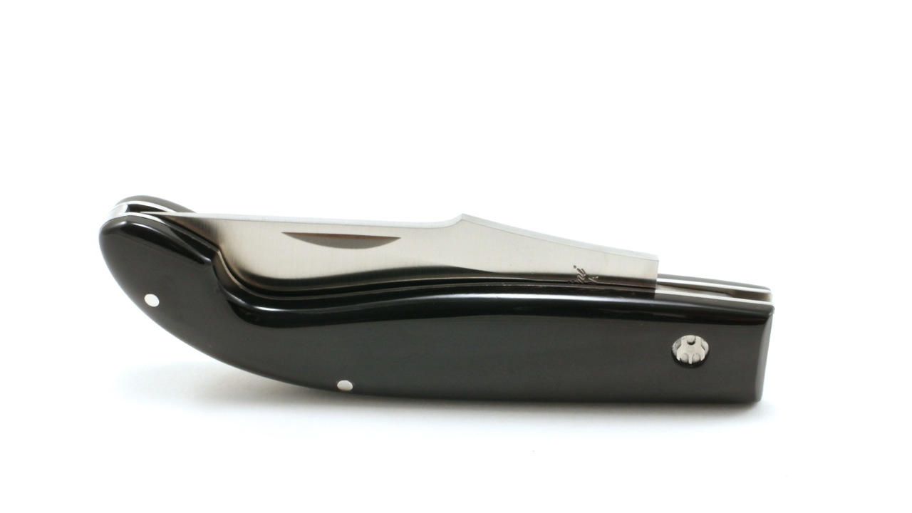 Saladini knife SENESE buffalo horn