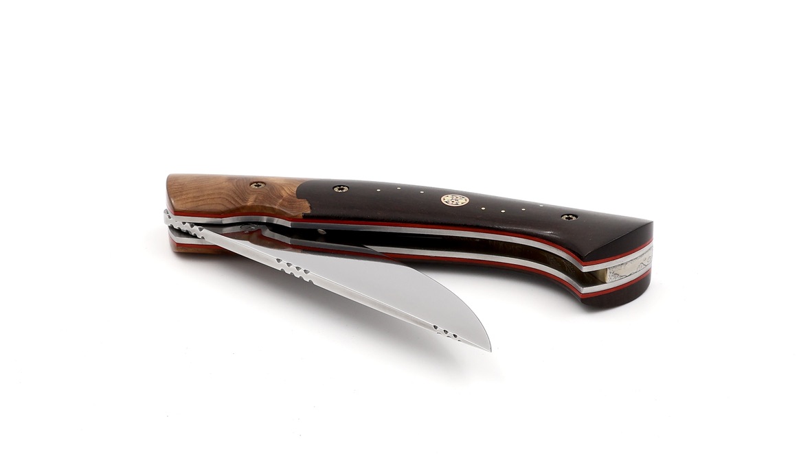 MANU LAPLACE 1515 ZULU walnut burlwood/ebony