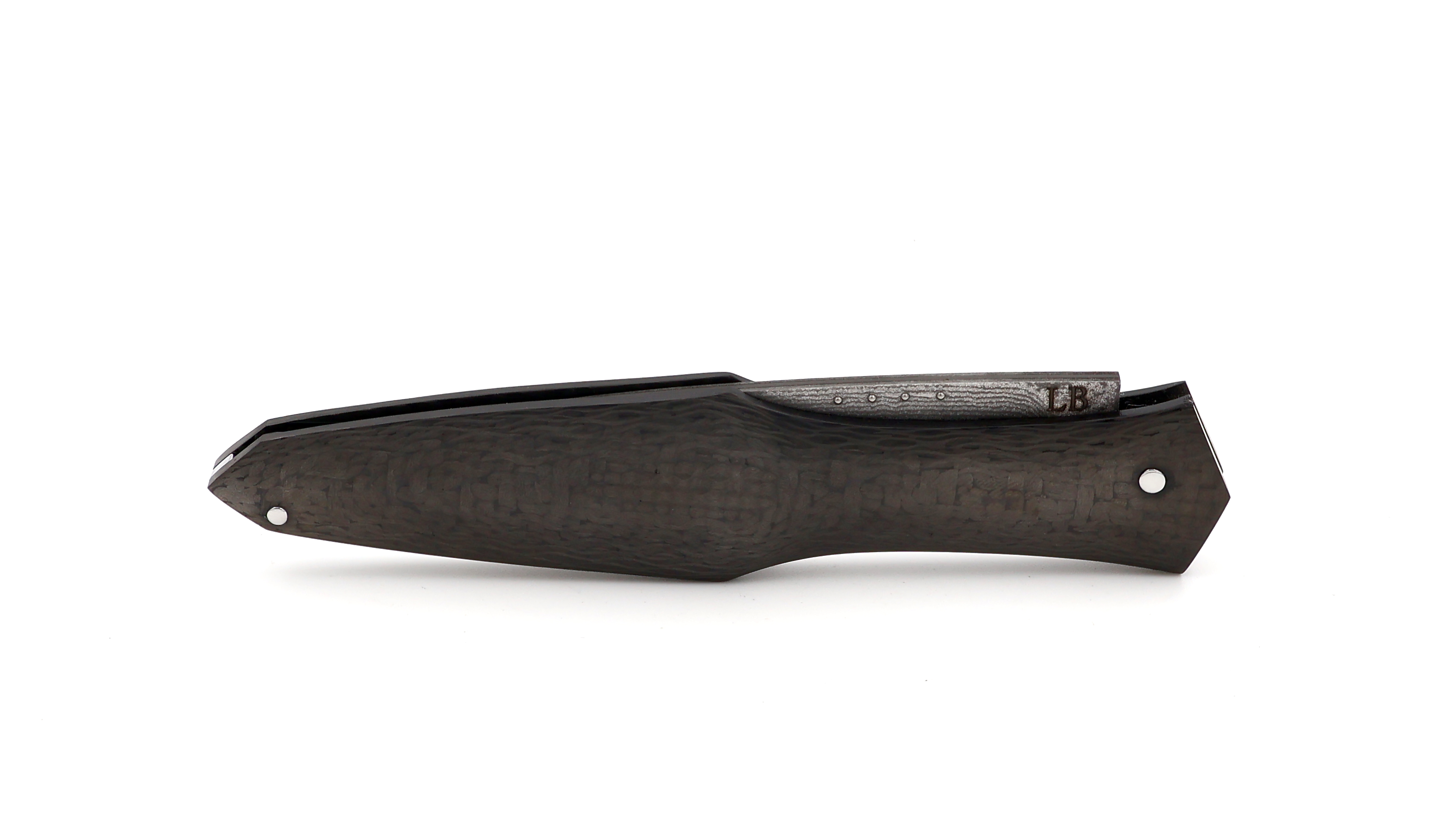Laraud Blades MagnaPinna carbonfiber light suminagashi VG10 damascus