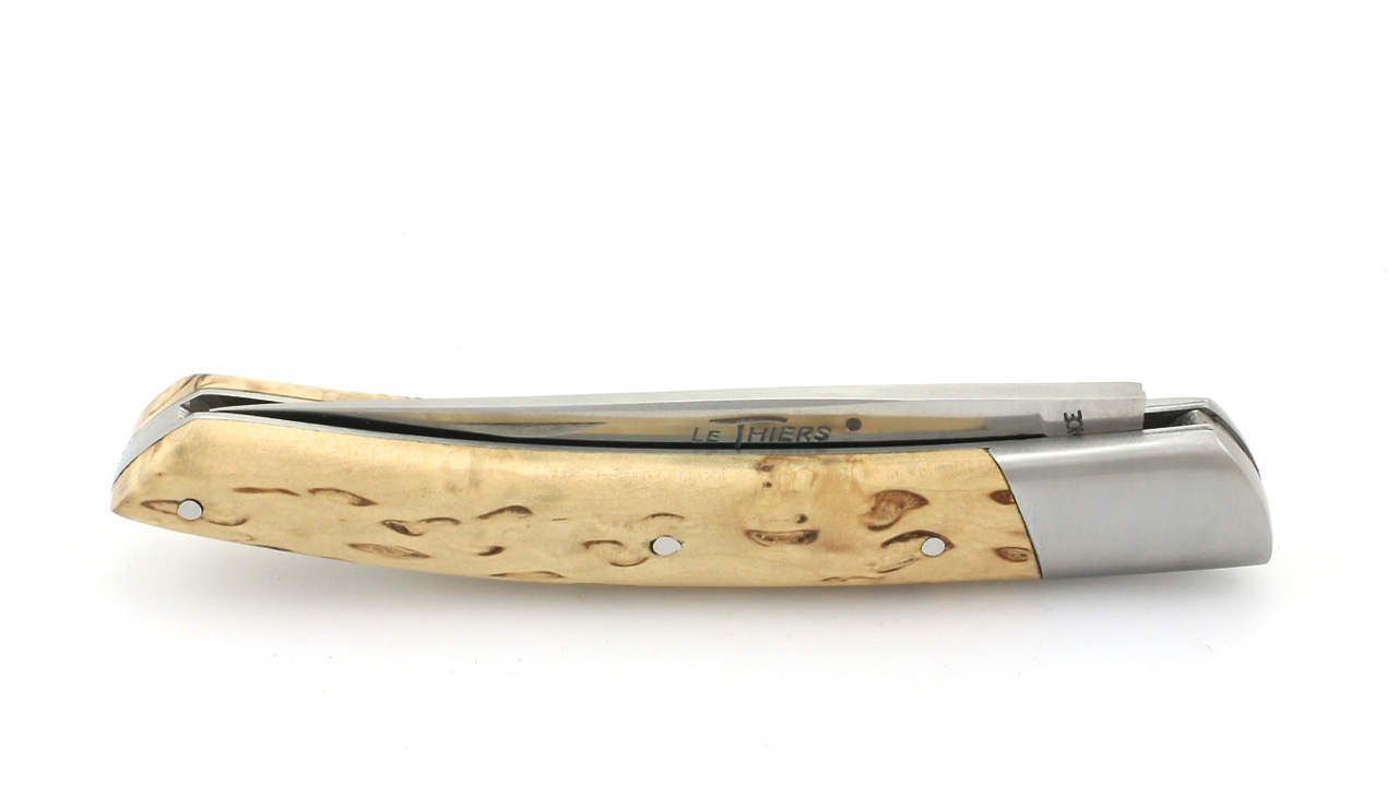 AU SABOT THIERS knife 12 cm birch wood