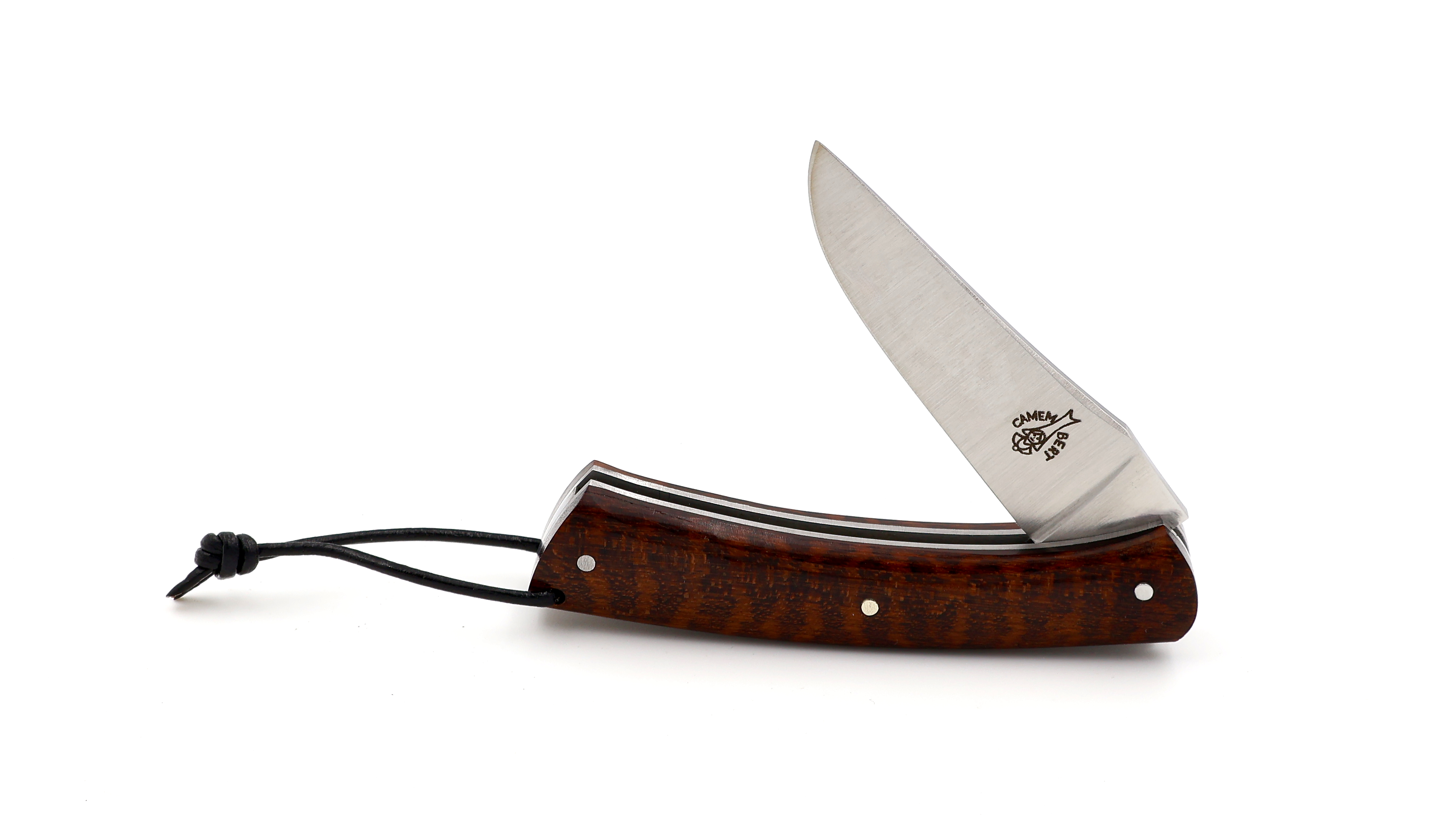 Laguiole en Aubrac CAMEMBERT knife snakewood mini