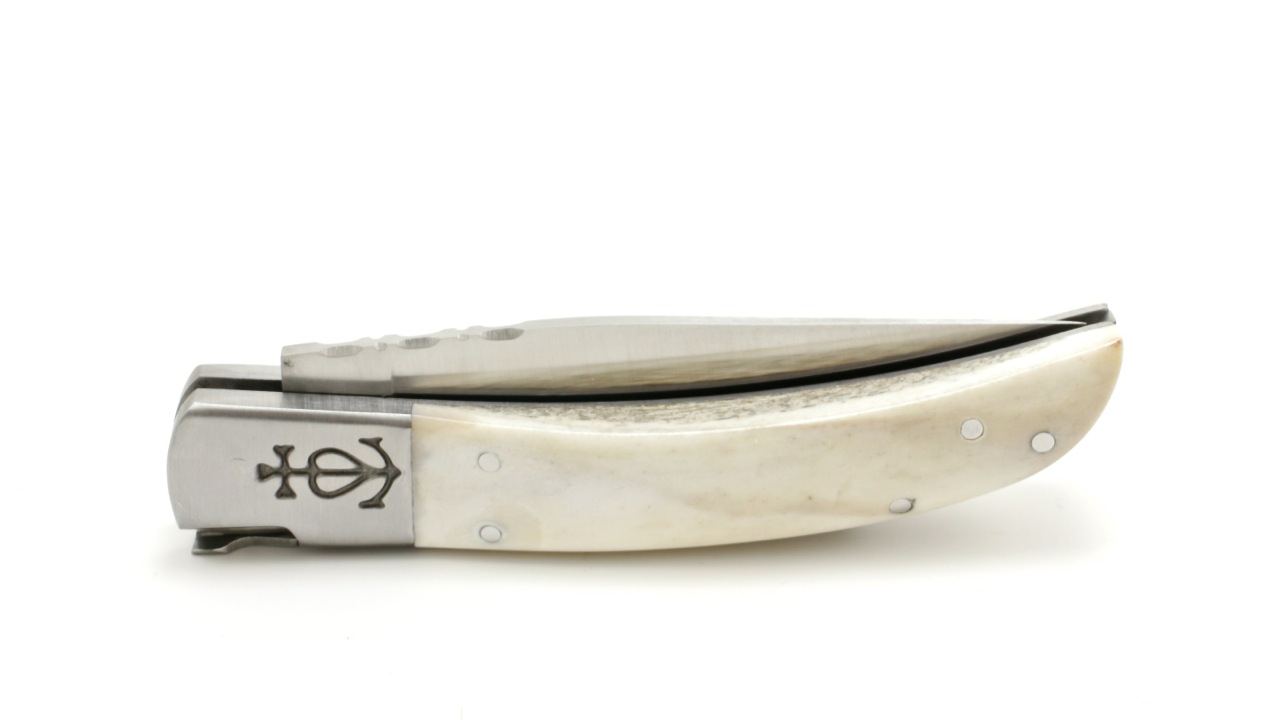 Le Camarguais knife stag horn 12 cm