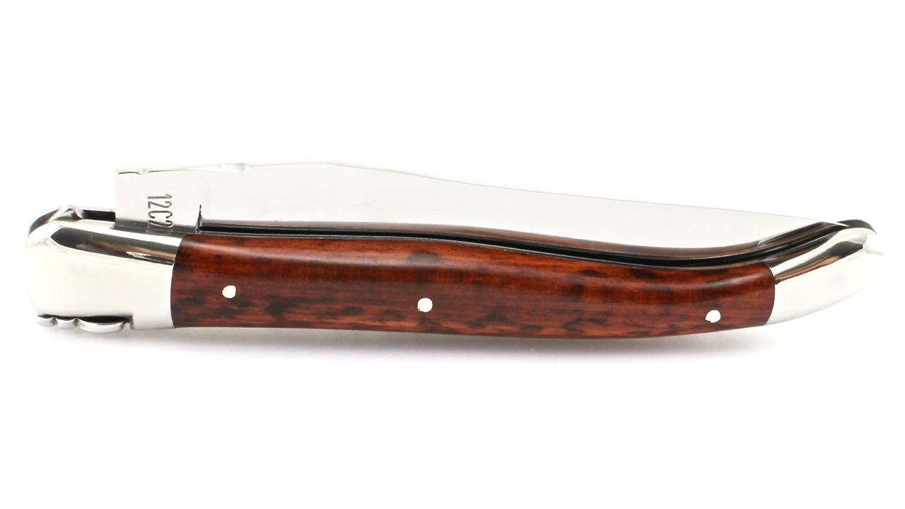 Laguiole en Aubrac amourette/snakewood 12 cm