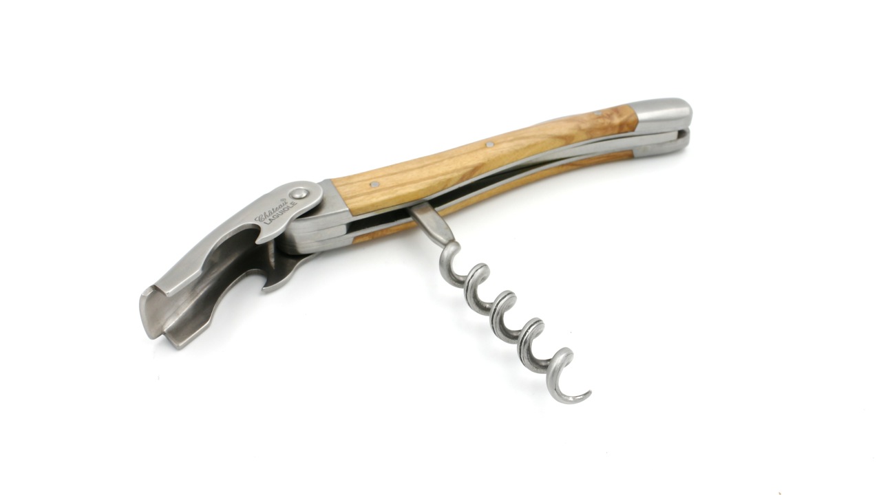 Château Laguiole CLASSIC Sommeliermesser Olive
