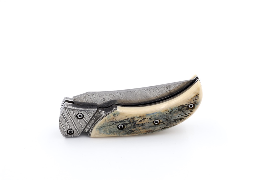 Coutellerie du Lotus Mammutkruste Explosions Damast 11 cm
