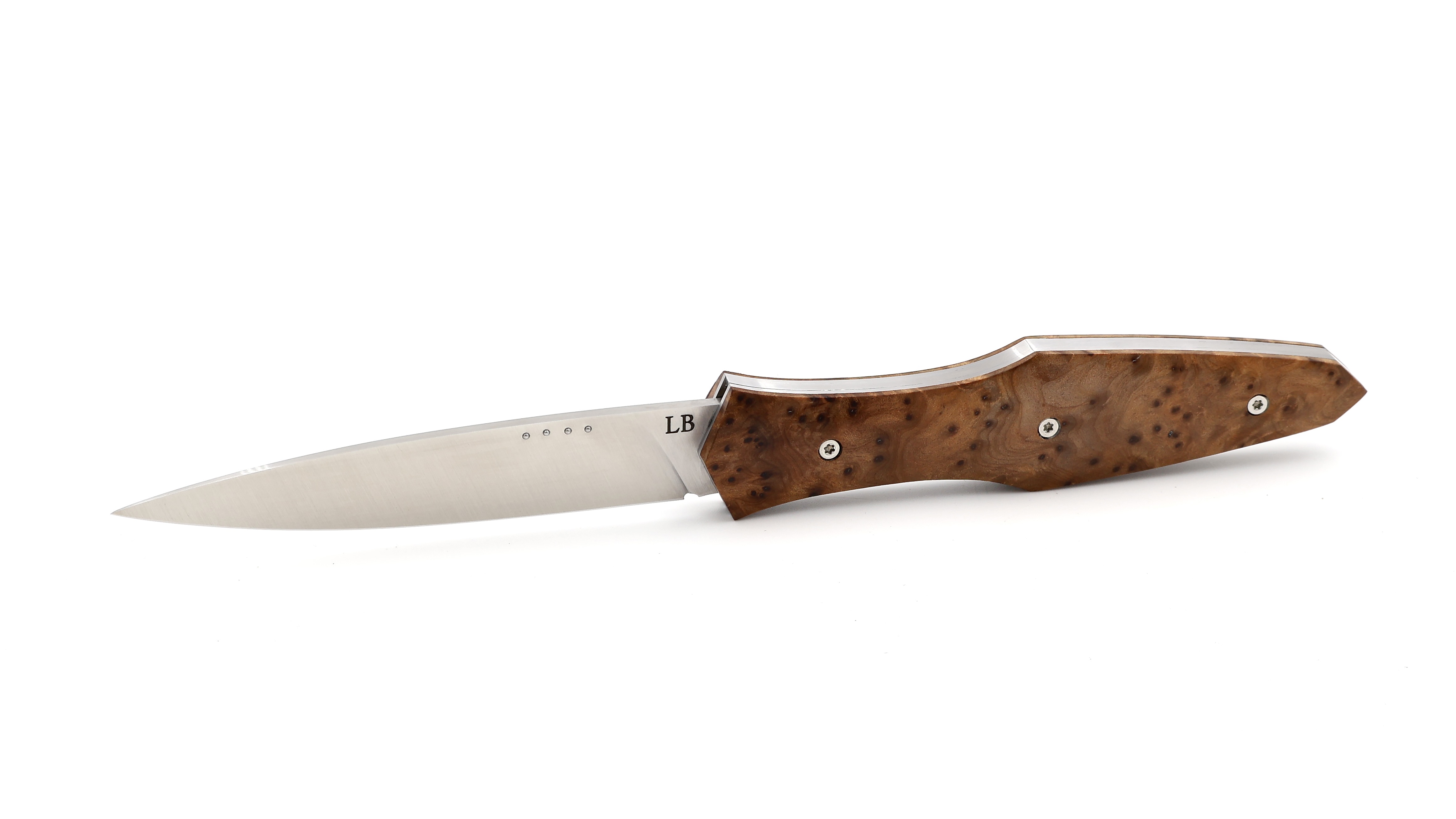 Laraud Blades MagnaPinna thuya burl wood
