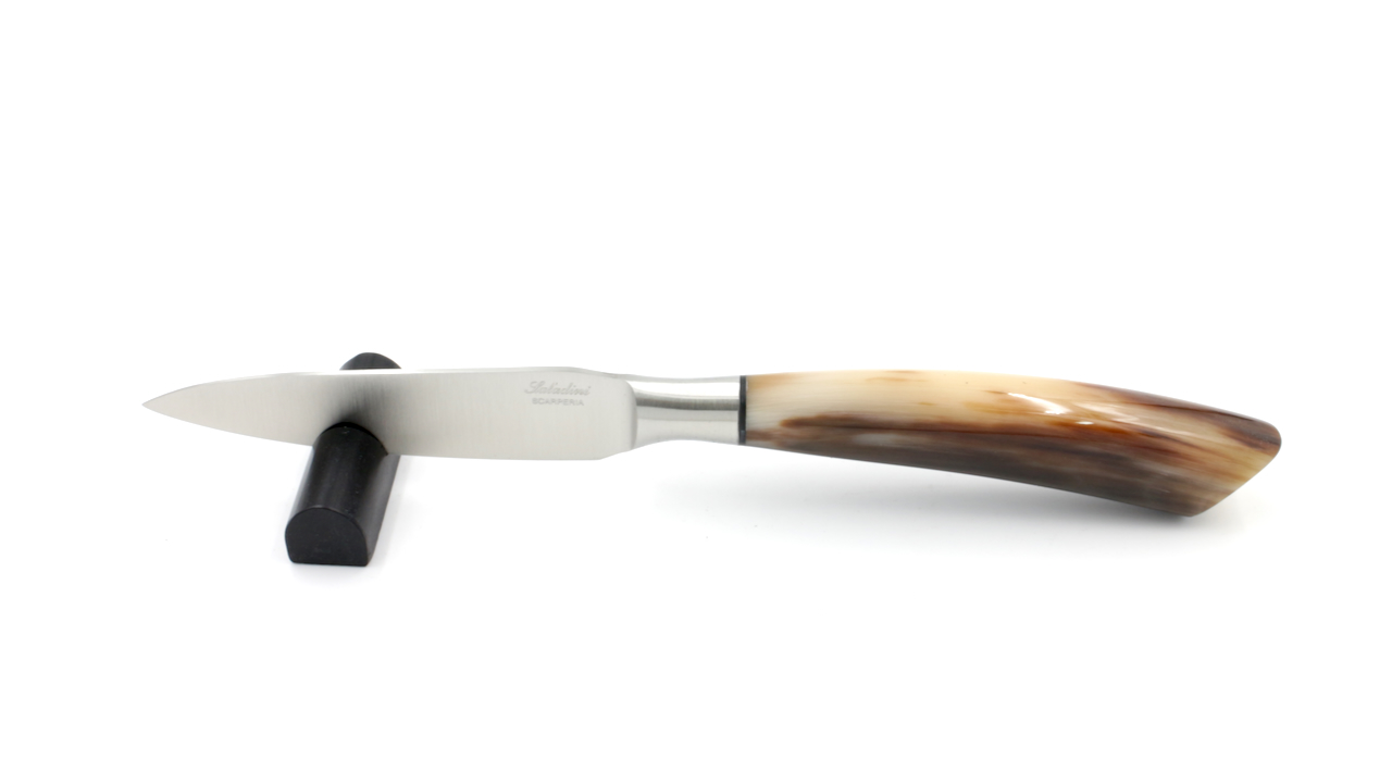 4016C Saladini office knife horn tip 10 cm
