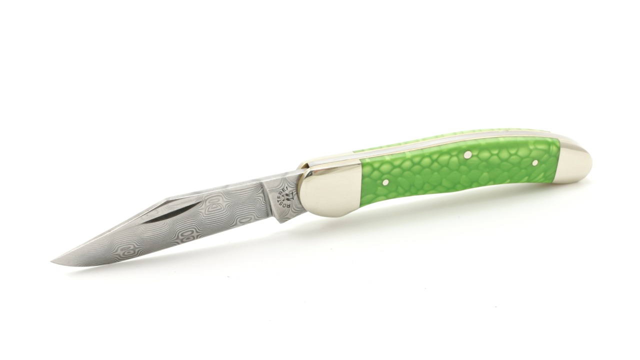 Robert Klaas US-Copperhead Green Mamba DSC Damast rostfrei von Markus Balbach