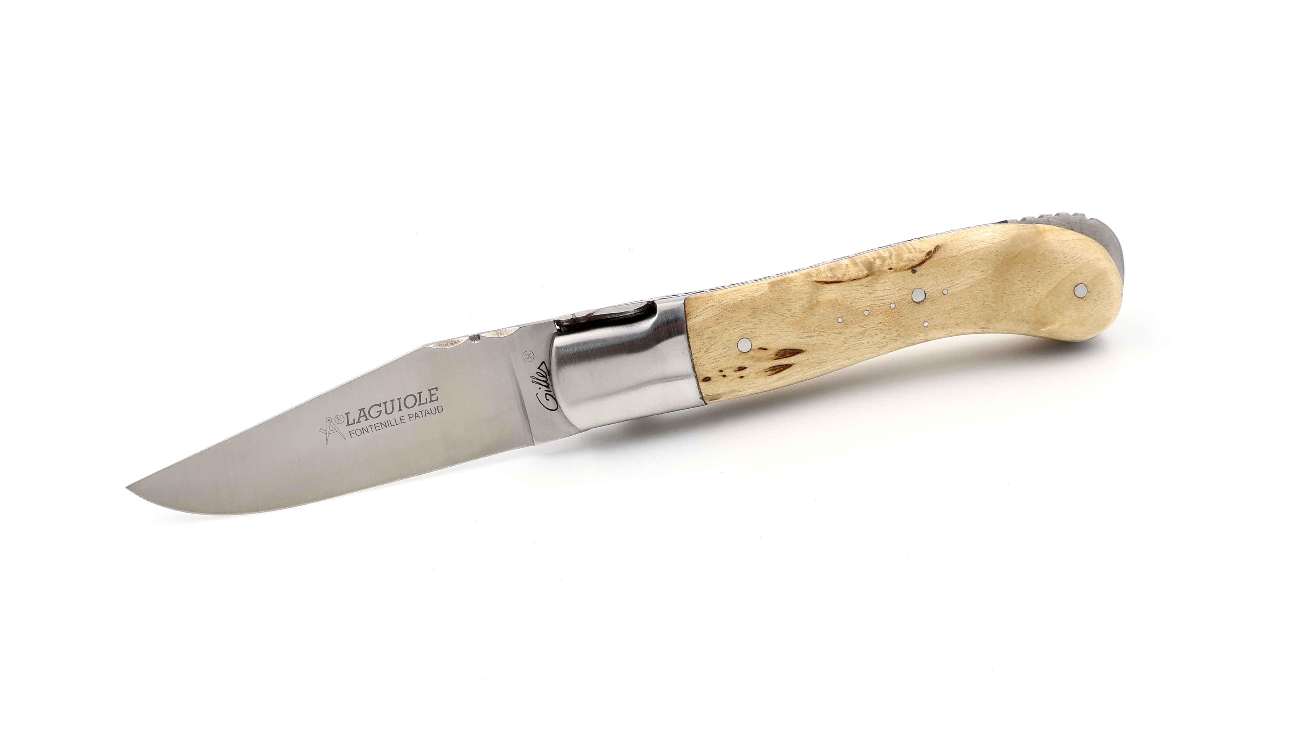 Fontenille Pataud Laguiole GENTLEMAN Maserbirke 10,5 cm 