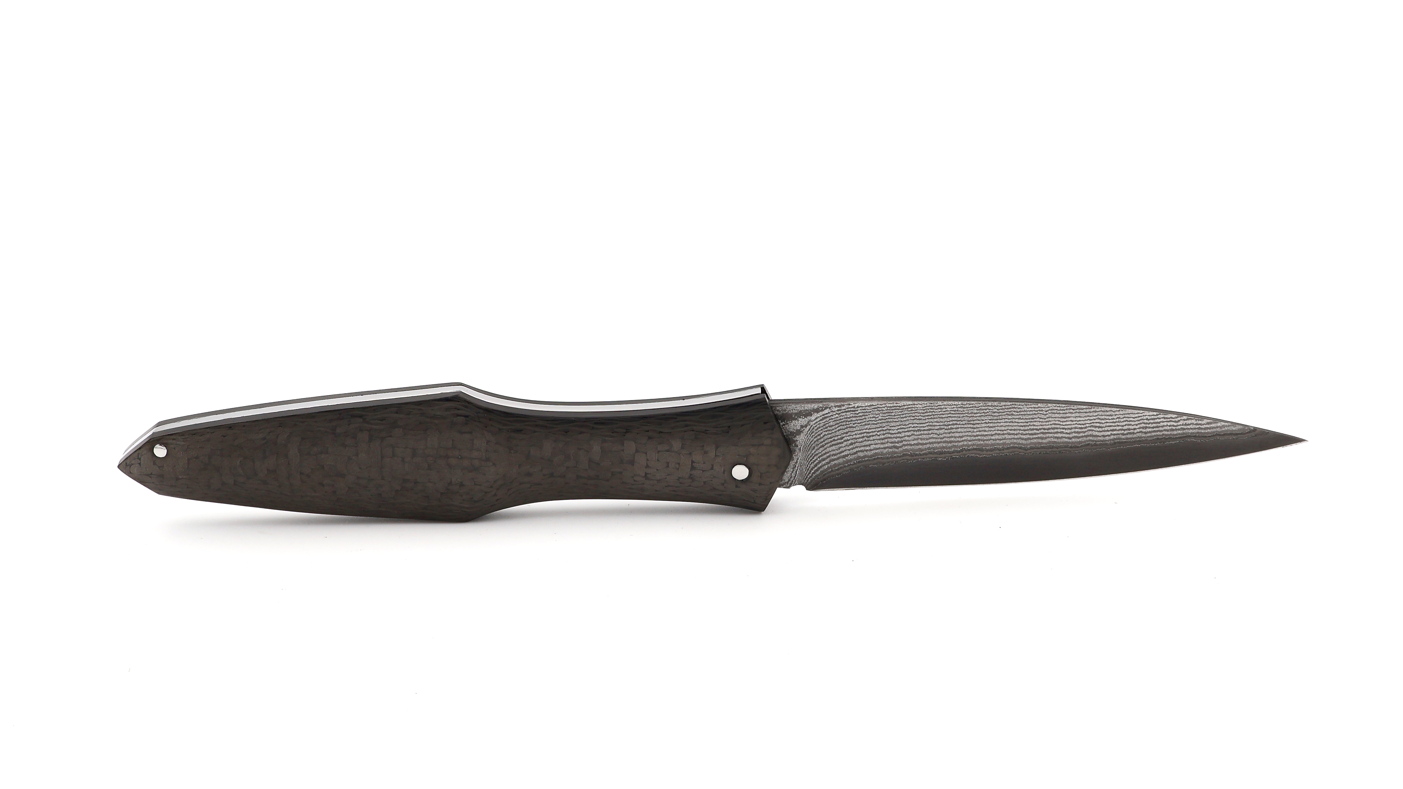 Laraud Blades MagnaPinna carbonfiber light suminagashi VG10 damascus