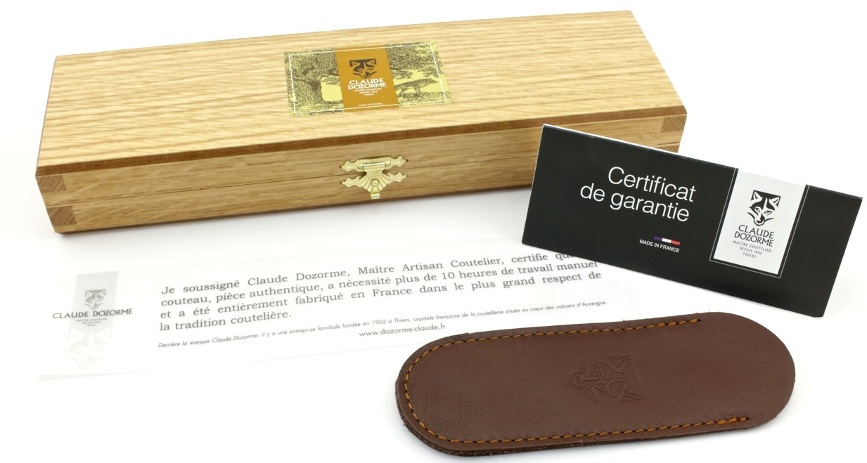 Claude DOZORME Thiers RLT Widderhorn Damastklinge
