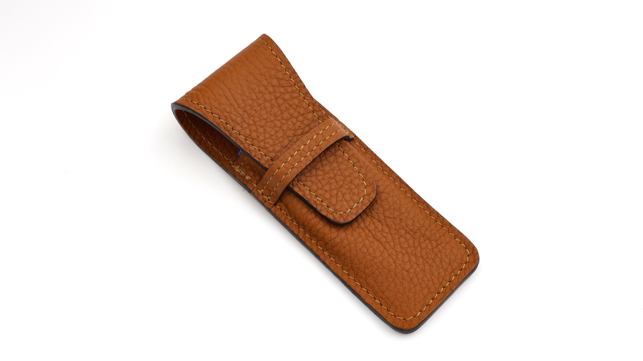MAX CAPDEBARTHES LUX exclusive ostrich leather sheath for 12 cm knives