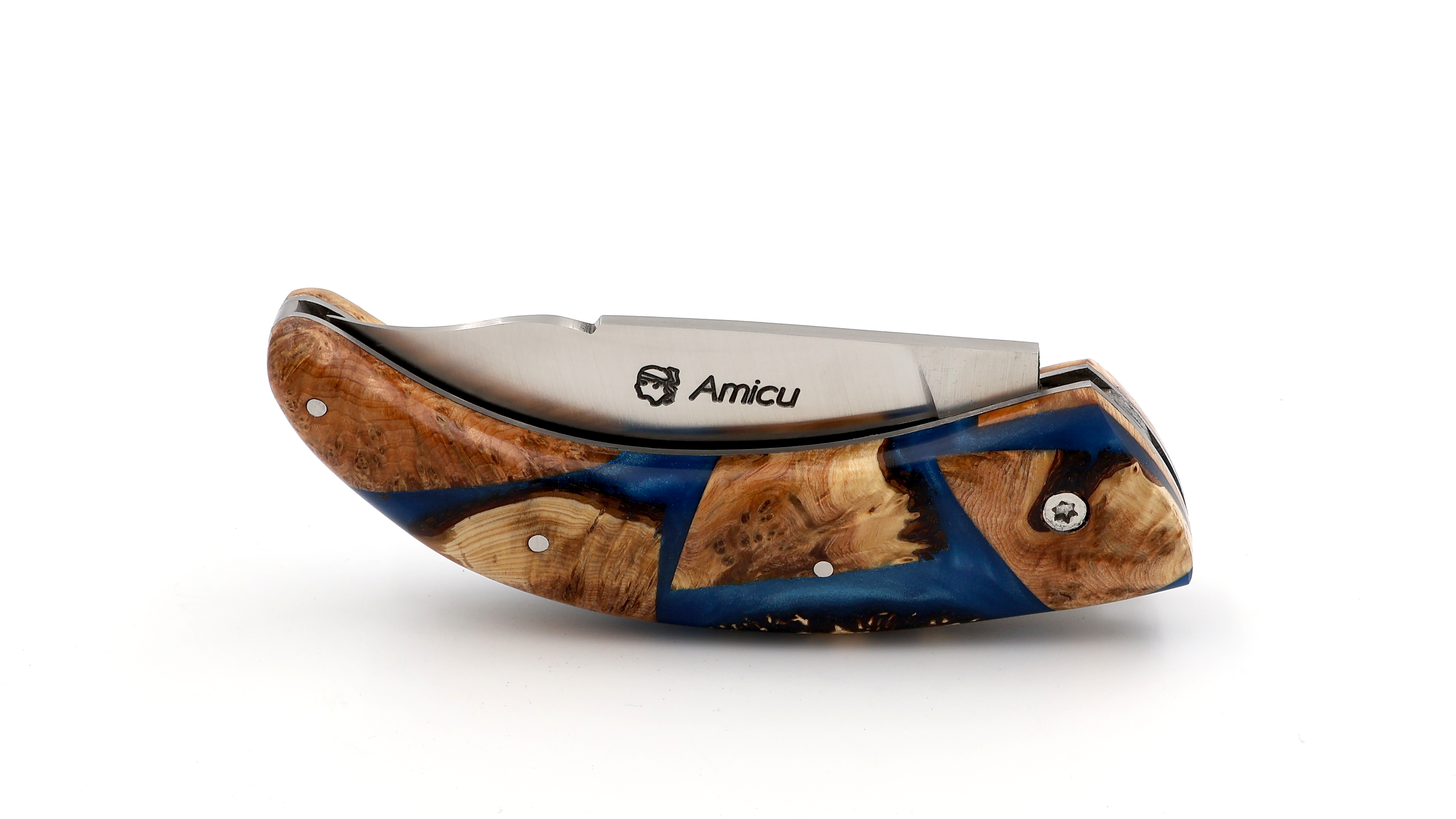 AU SABOT AMICU HYBRID corsican shepherd knife juniper 11 cm