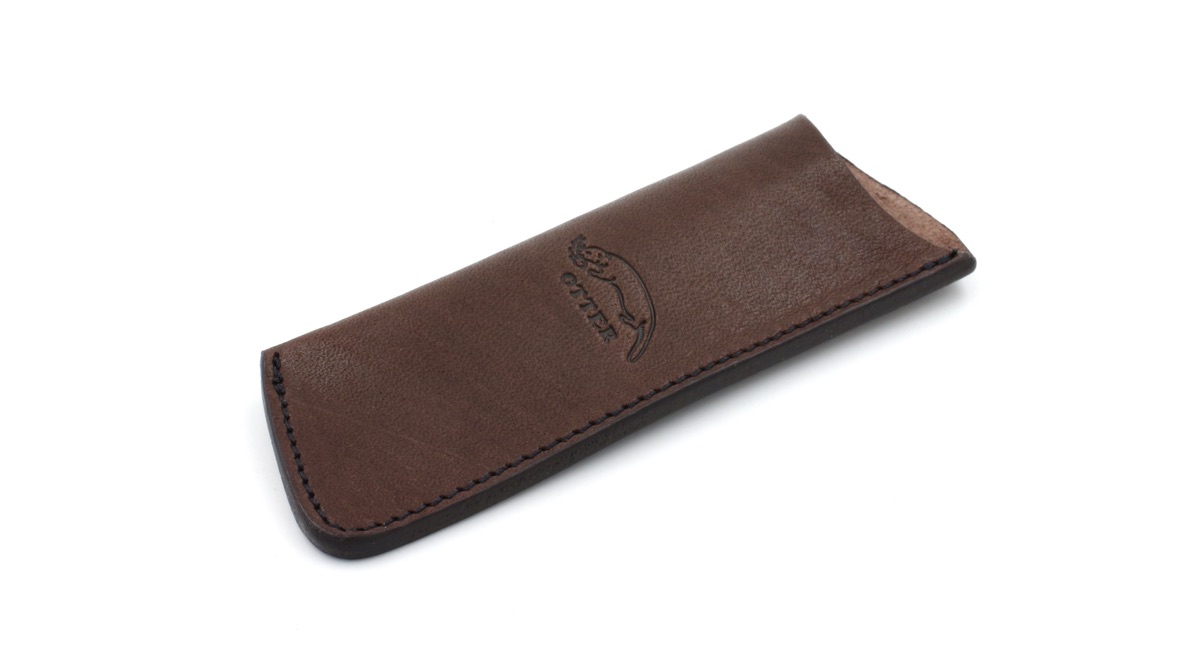 OTTER leather sheat dark brown OTTER leather sheat dark brown